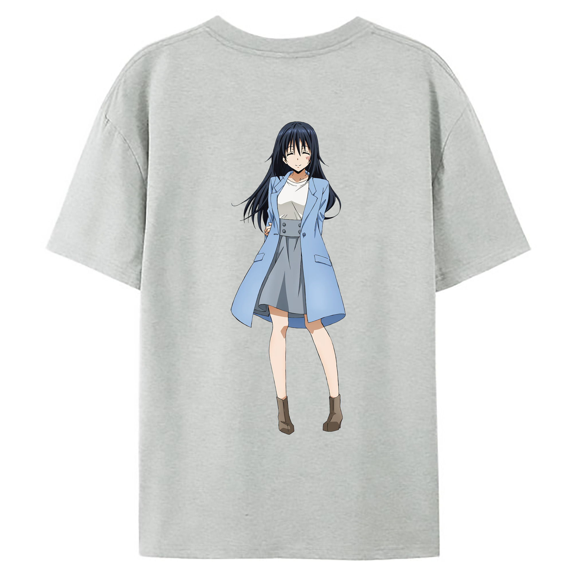 （画像用） 転スラ Regarding Reincarnated to Slime レディース半袖Tシャツ(バックプリント)