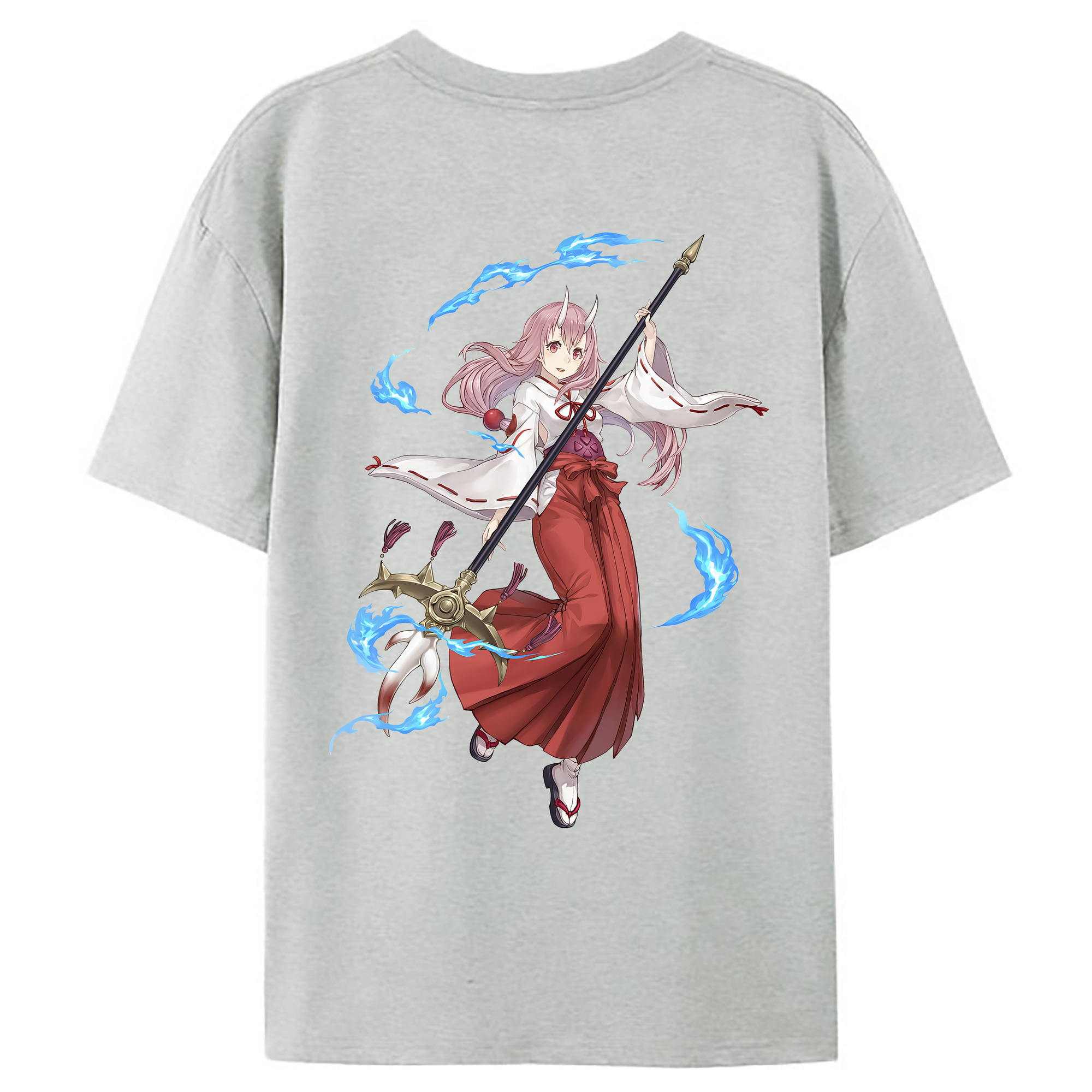 （画像用） 転スラ Regarding Reincarnated to Slime レディース半袖Tシャツ(バックプリント)