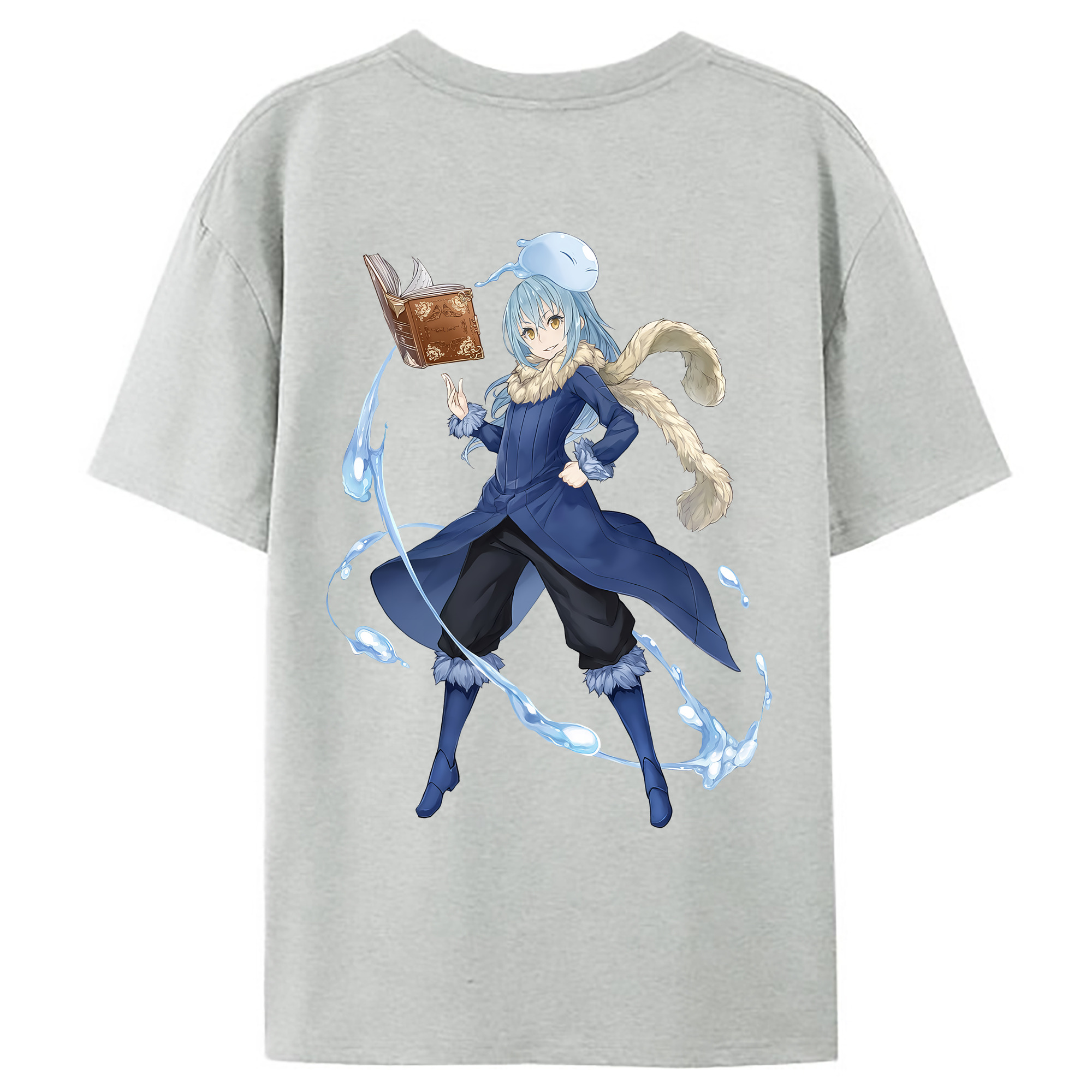 （画像用） 転スラ Regarding Reincarnated to Slime レディース半袖Tシャツ(バックプリント)