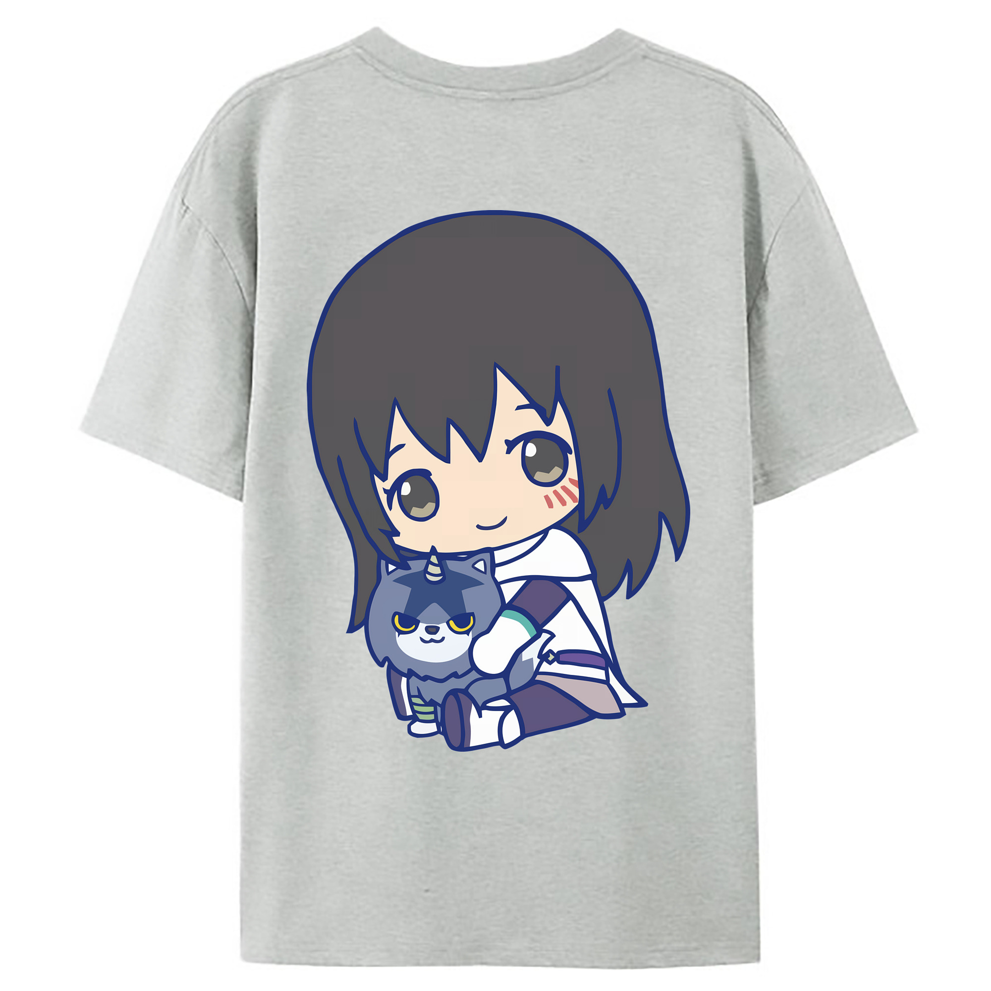 （画像用） 転スラ Regarding Reincarnated to Slime レディース半袖Tシャツ(バックプリント)