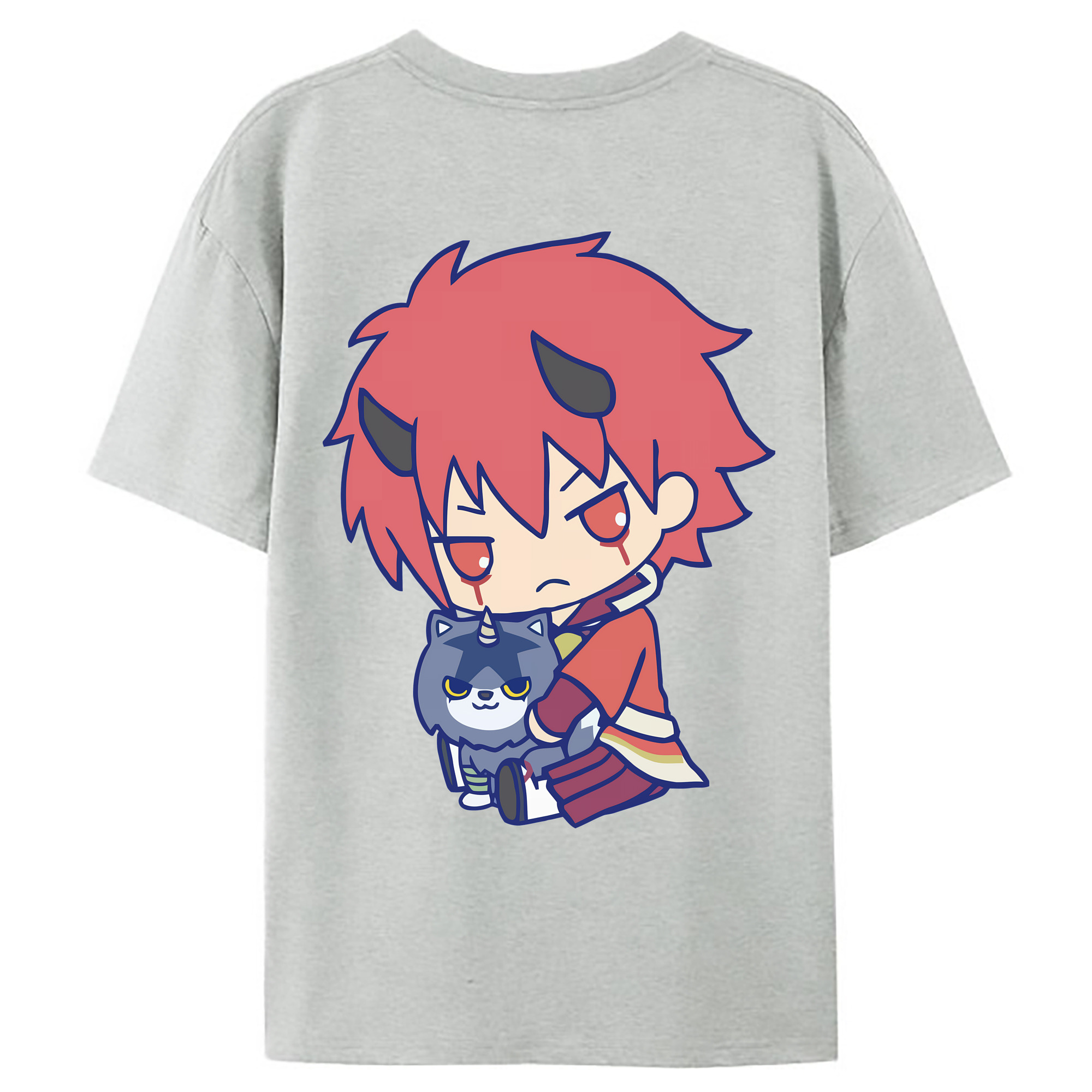 （画像用） 転スラ Regarding Reincarnated to Slime レディース半袖Tシャツ(バックプリント)