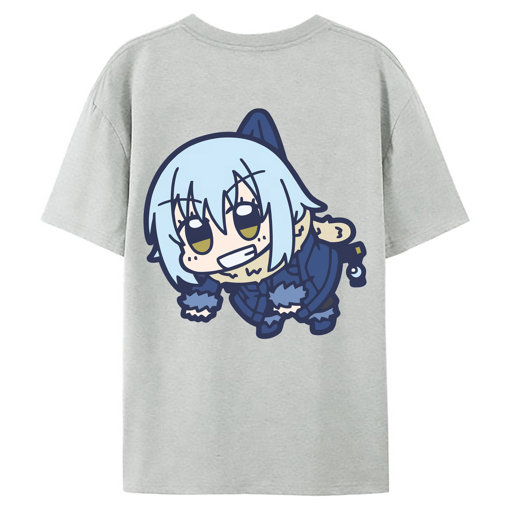 （画像用） 転スラ Regarding Reincarnated to Slime レディース半袖Tシャツ(バックプリント)