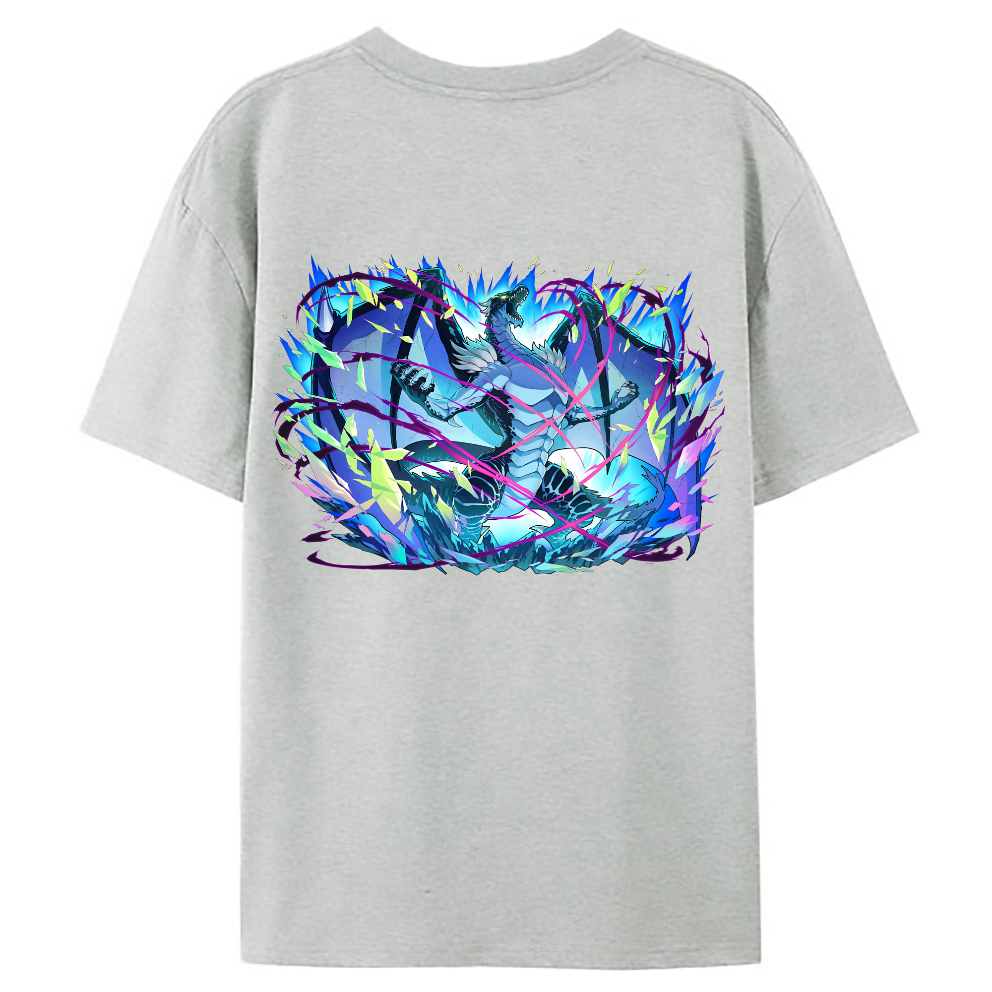 （画像用） 転スラ Regarding Reincarnated to Slime レディース半袖Tシャツ(バックプリント)