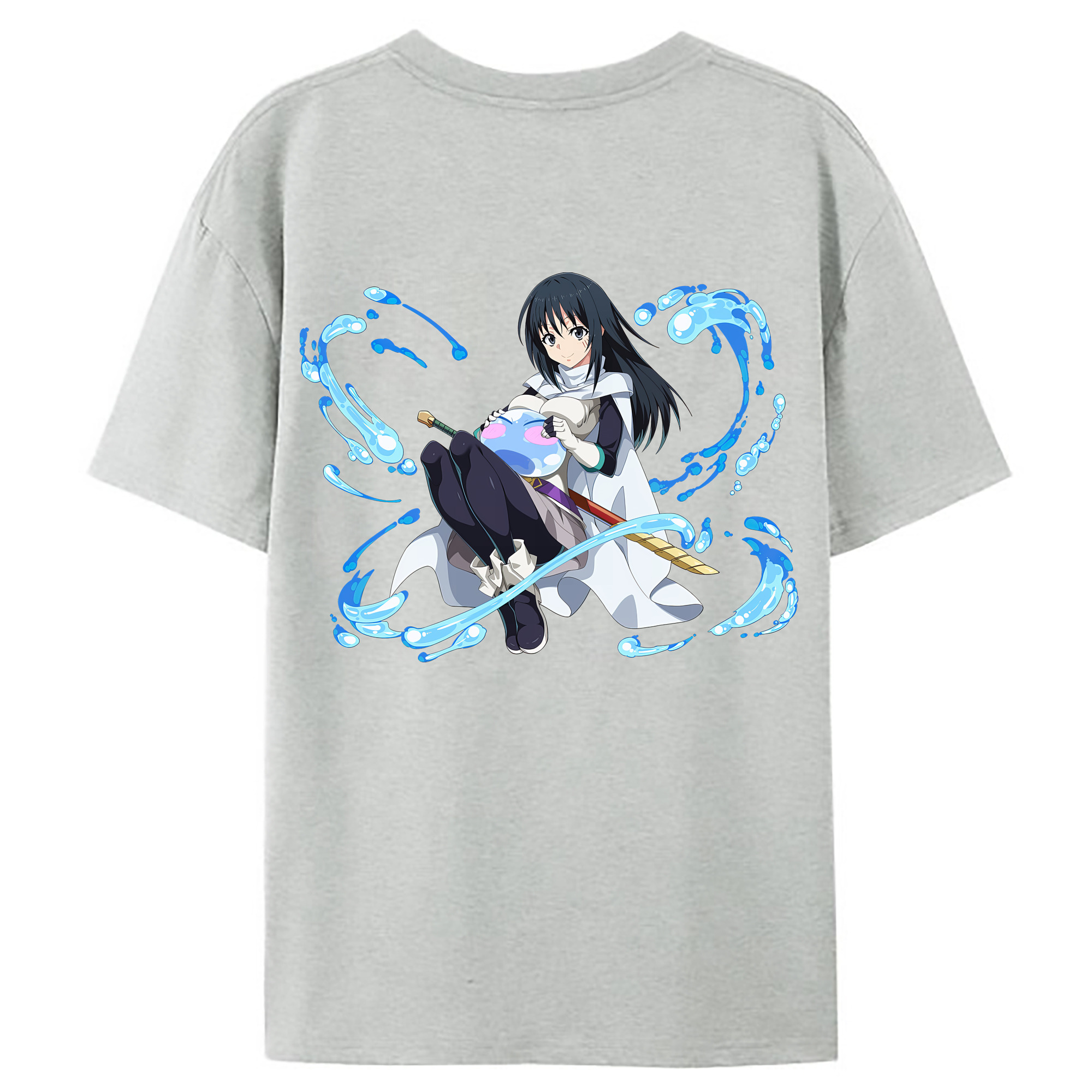 （画像用） 転スラ Regarding Reincarnated to Slime レディース半袖Tシャツ(バックプリント)