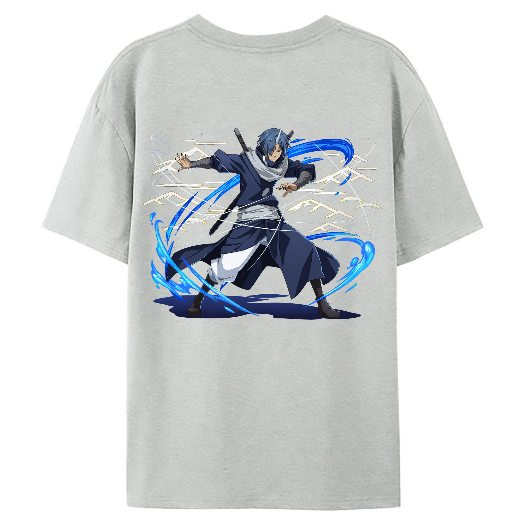 （画像用） 転スラ Regarding Reincarnated to Slime レディース半袖Tシャツ(バックプリント)