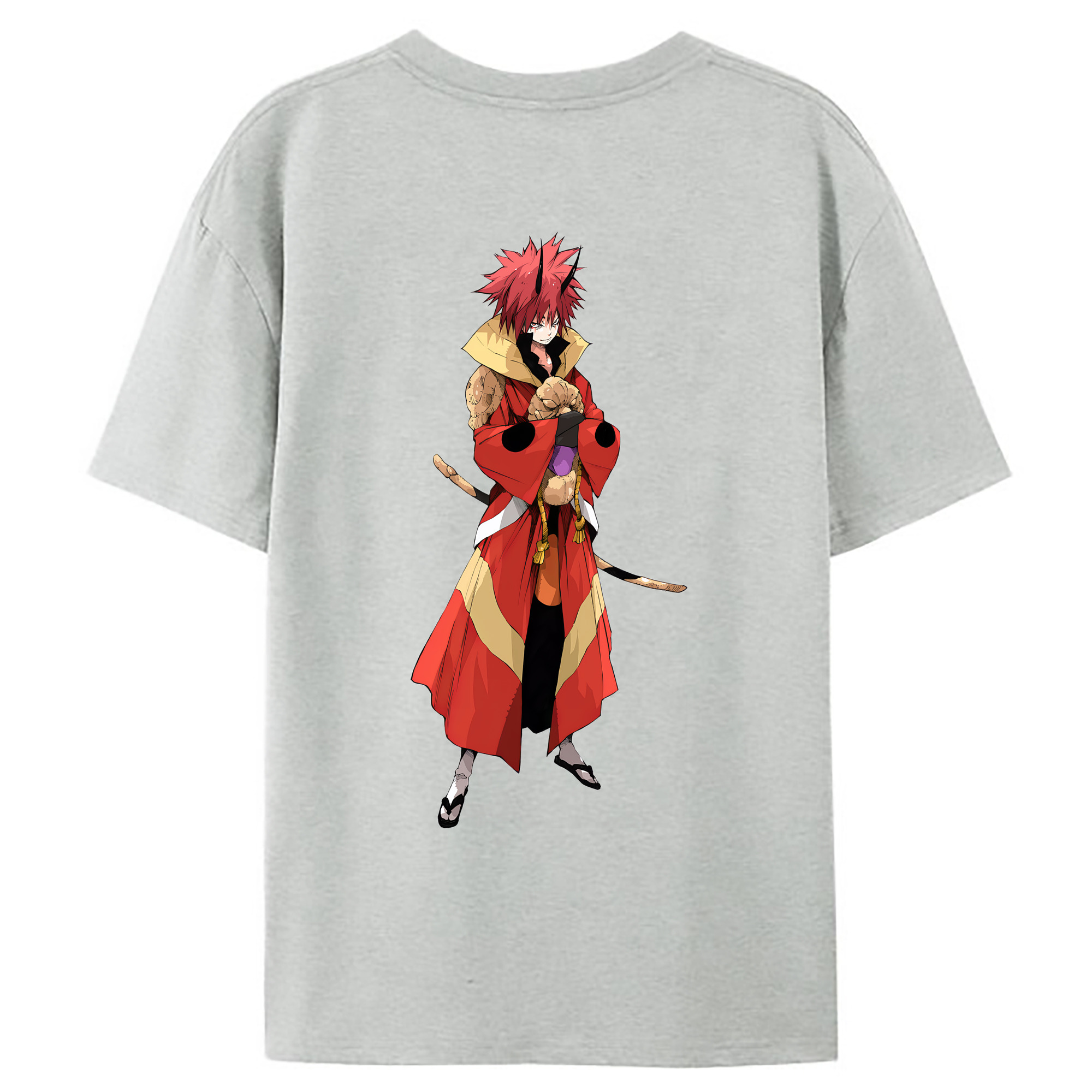 （画像用） 転スラ Regarding Reincarnated to Slime レディース半袖Tシャツ(バックプリント)