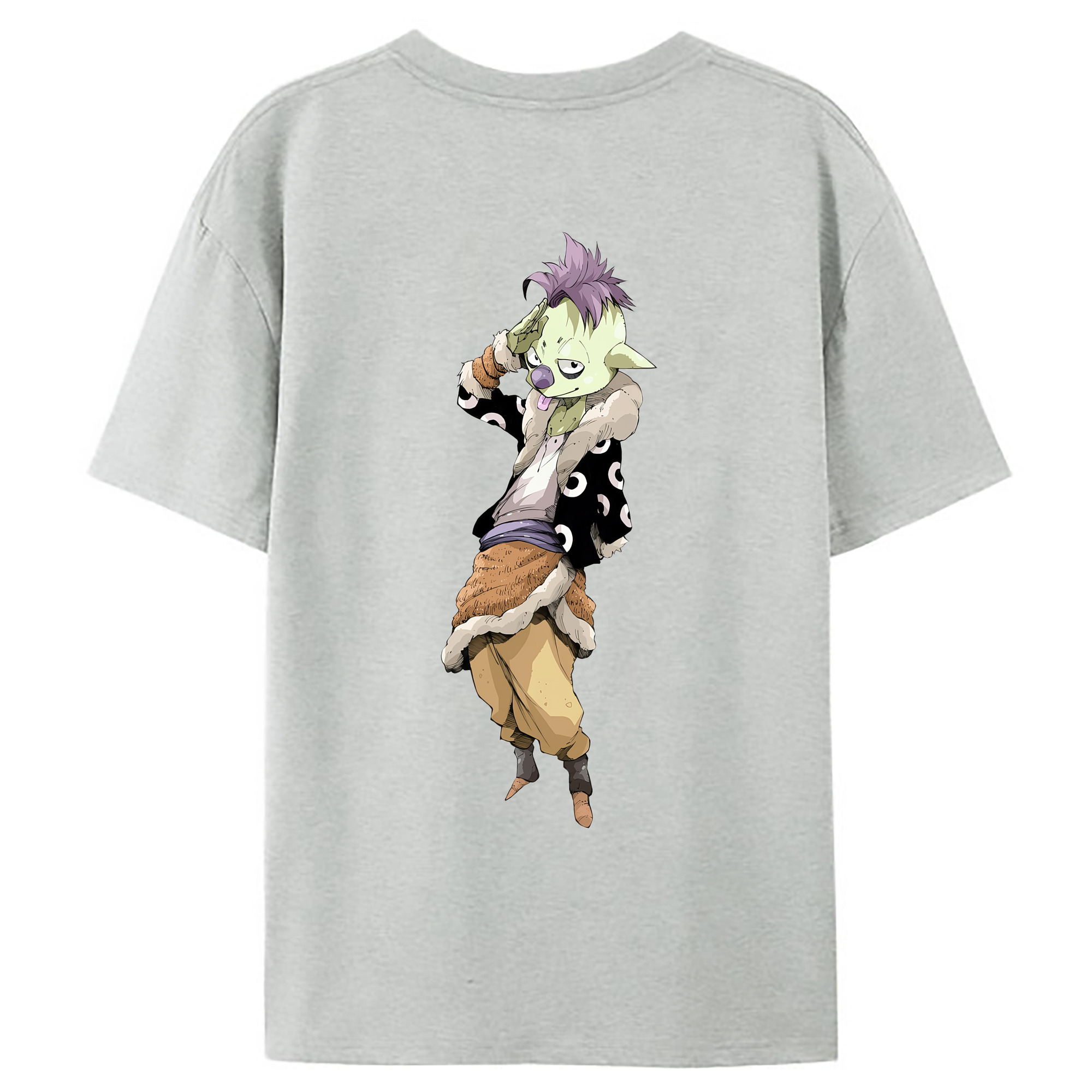 （画像用） 転スラ Regarding Reincarnated to Slime レディース半袖Tシャツ(バックプリント)