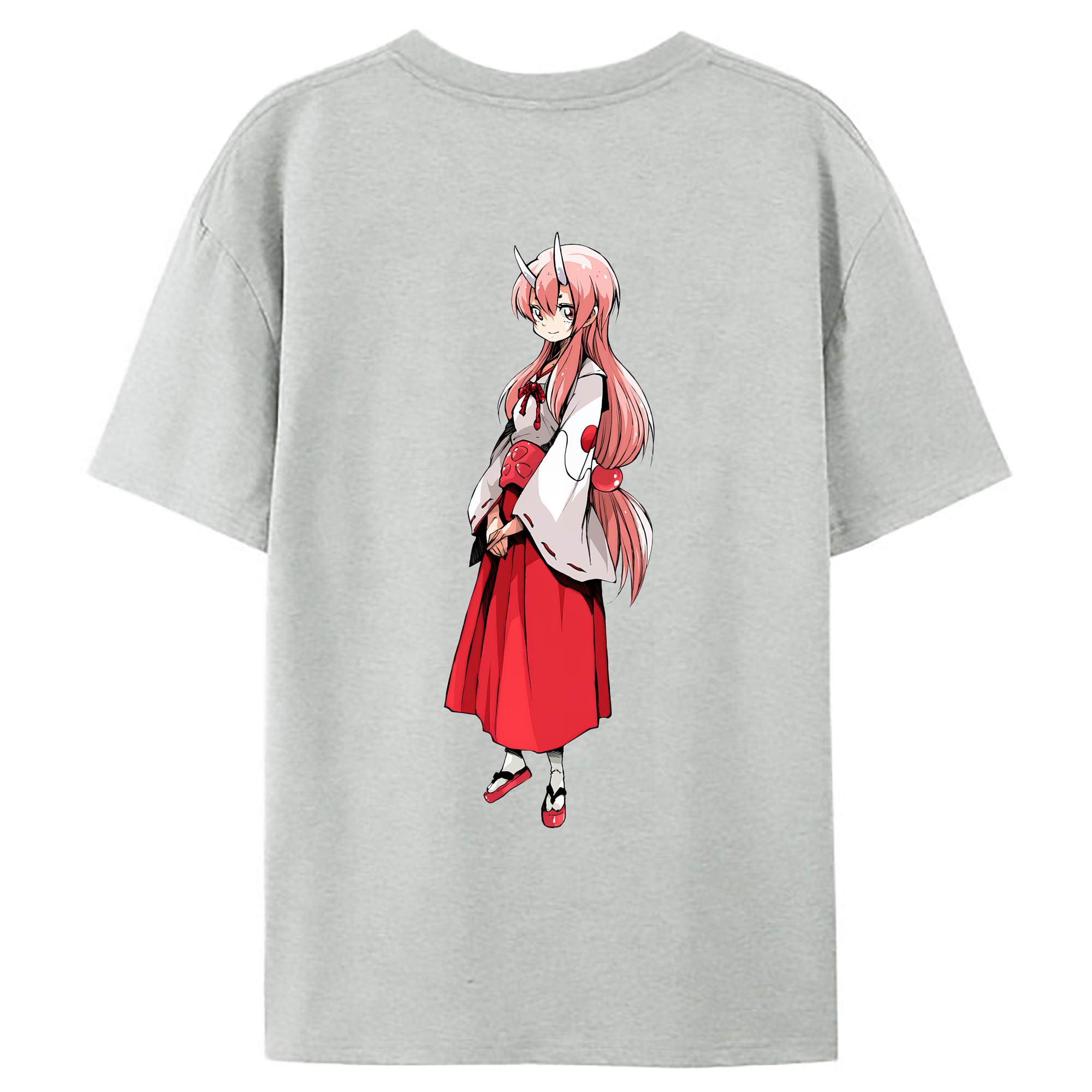 （画像用） 転スラ Regarding Reincarnated to Slime レディース半袖Tシャツ(バックプリント)
