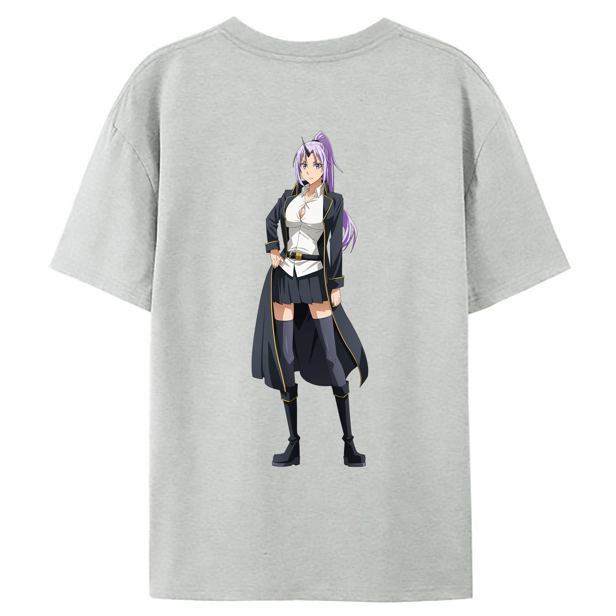 （画像用） 転スラ Regarding Reincarnated to Slime レディース半袖Tシャツ(バックプリント)