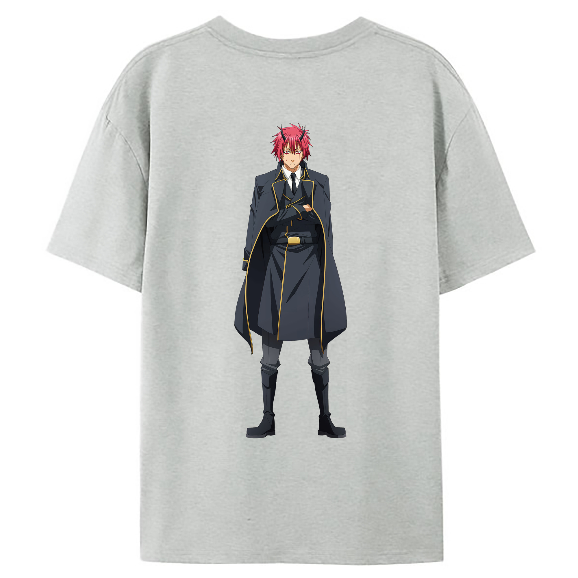 （画像用） 転スラ Regarding Reincarnated to Slime レディース半袖Tシャツ(バックプリント)