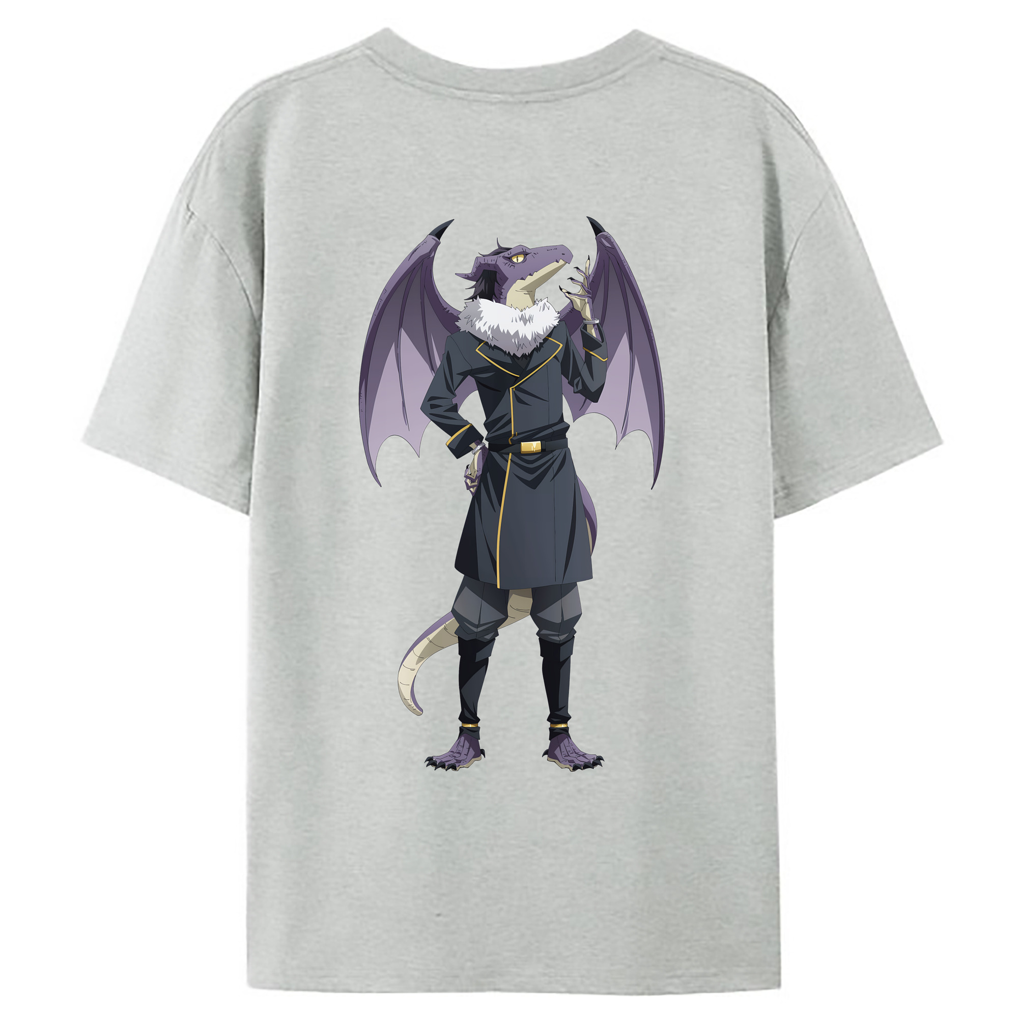 （画像用） 転スラ Regarding Reincarnated to Slime レディース半袖Tシャツ(バックプリント)