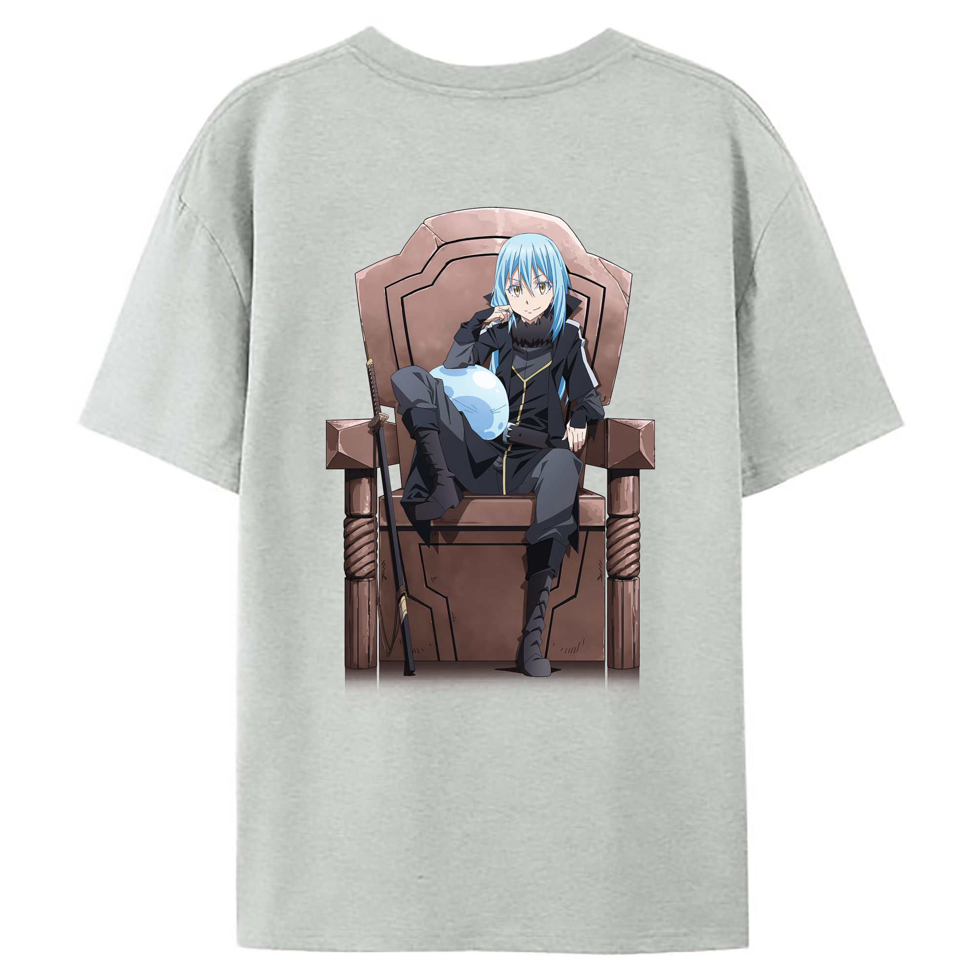 （画像用） 転スラ Regarding Reincarnated to Slime レディース半袖Tシャツ(バックプリント)