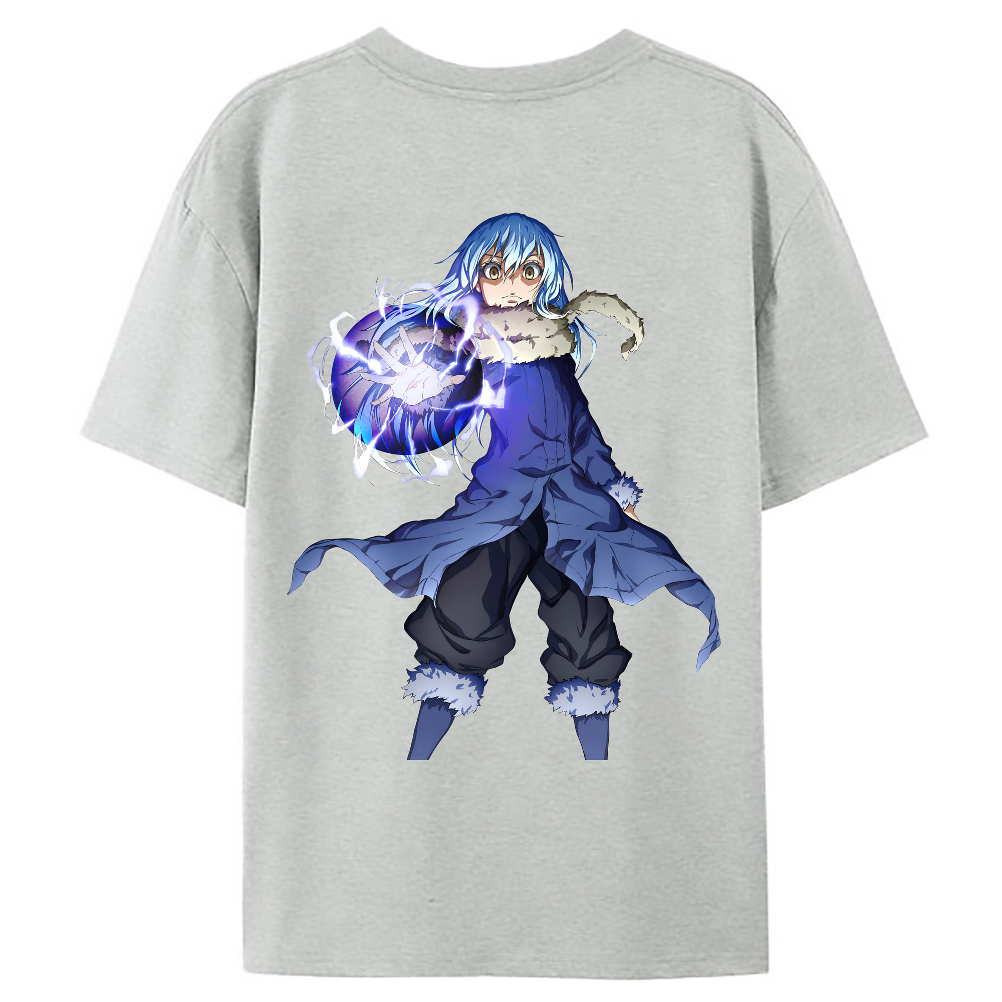 （画像用） 転スラ Regarding Reincarnated to Slime レディース半袖Tシャツ(バックプリント)