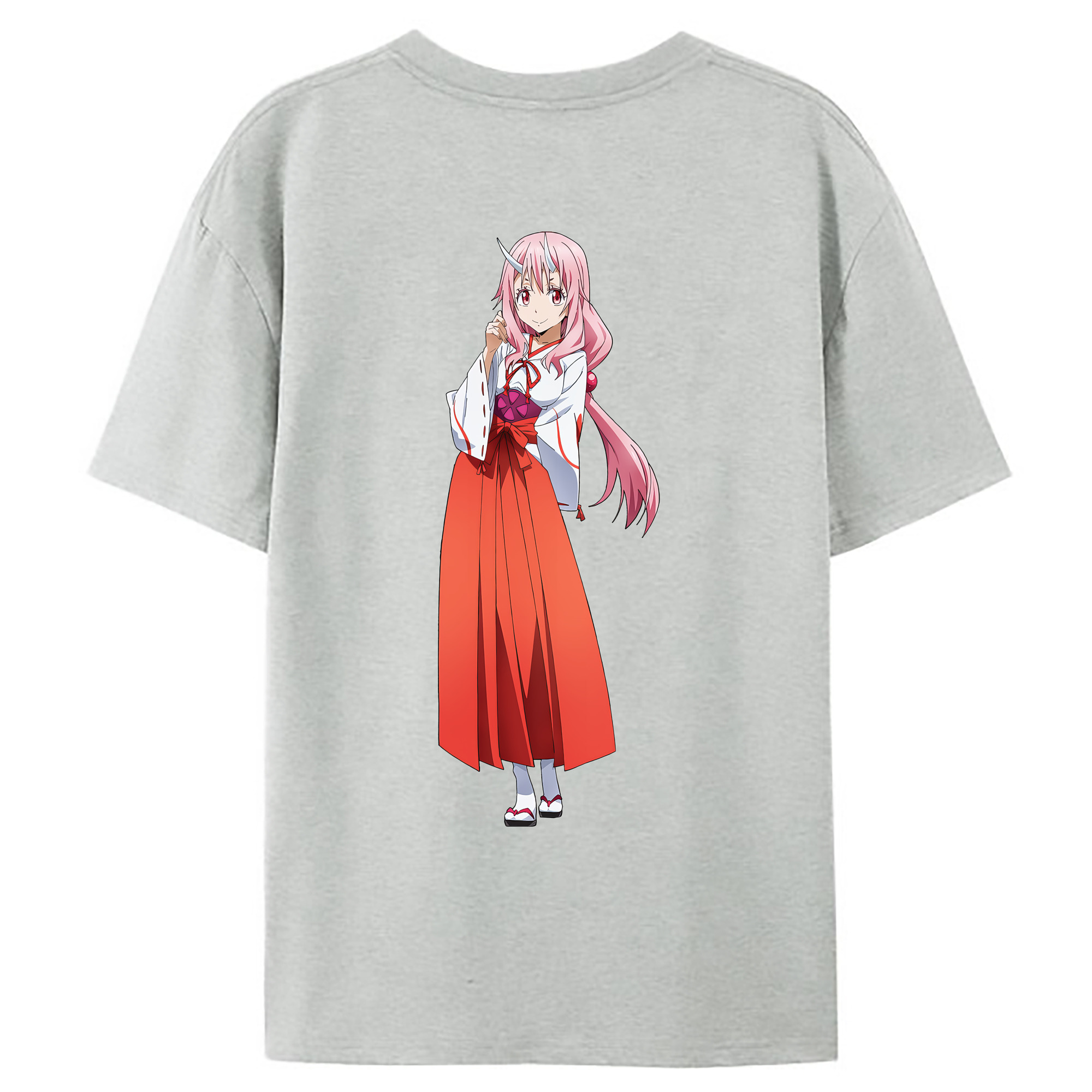 （画像用） 転スラ Regarding Reincarnated to Slime レディース半袖Tシャツ(バックプリント)