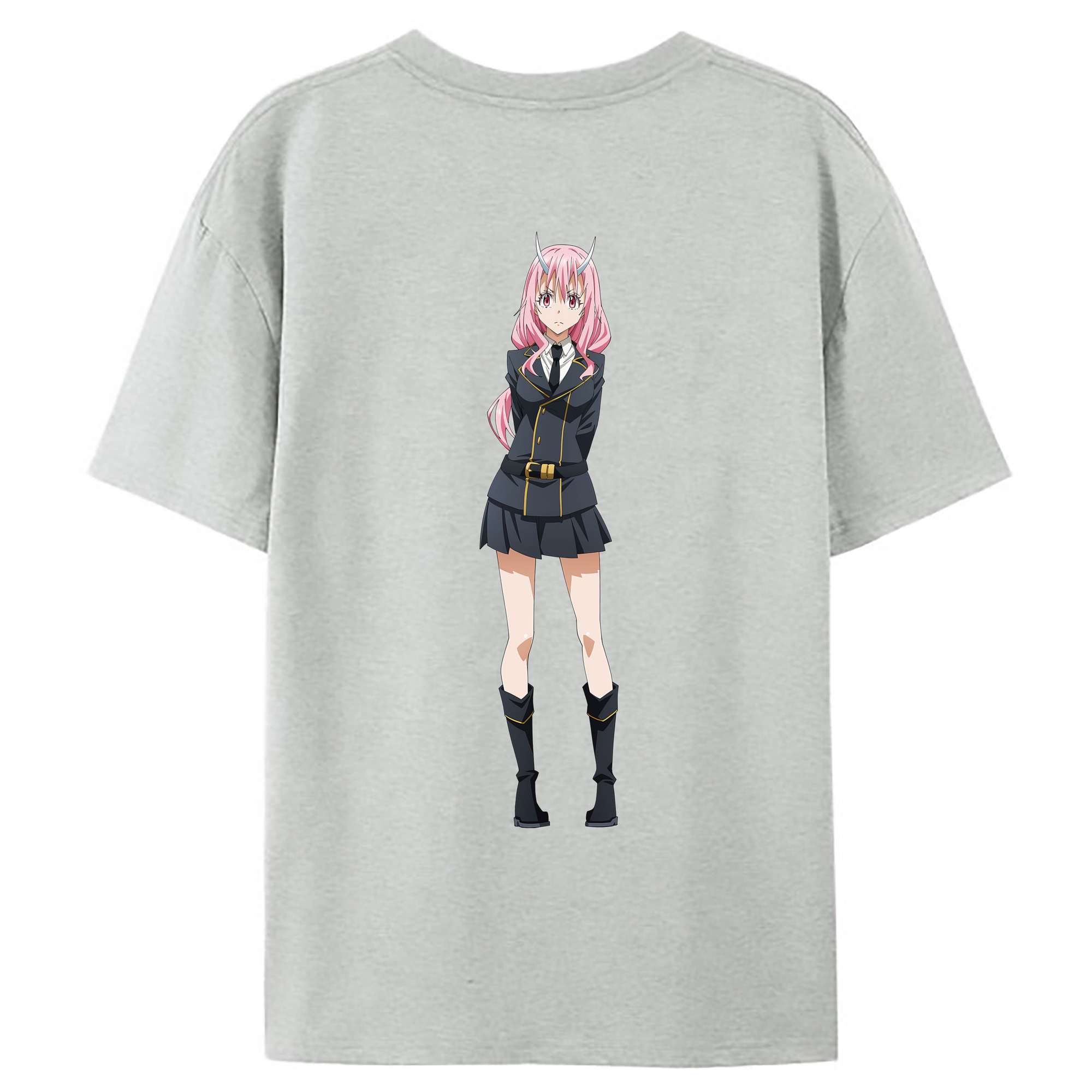 （画像用） 転スラ Regarding Reincarnated to Slime レディース半袖Tシャツ(バックプリント)