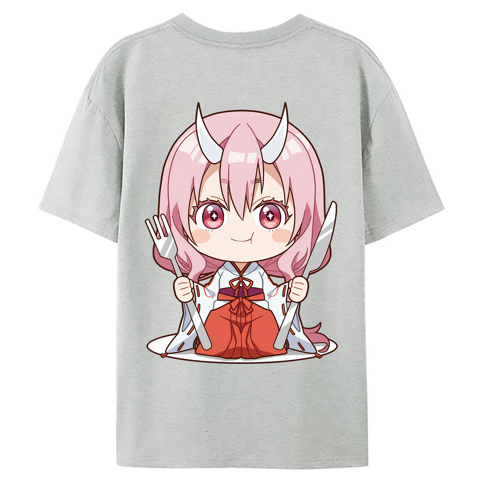 （画像用） 転スラ Regarding Reincarnated to Slime レディース半袖Tシャツ(バックプリント)