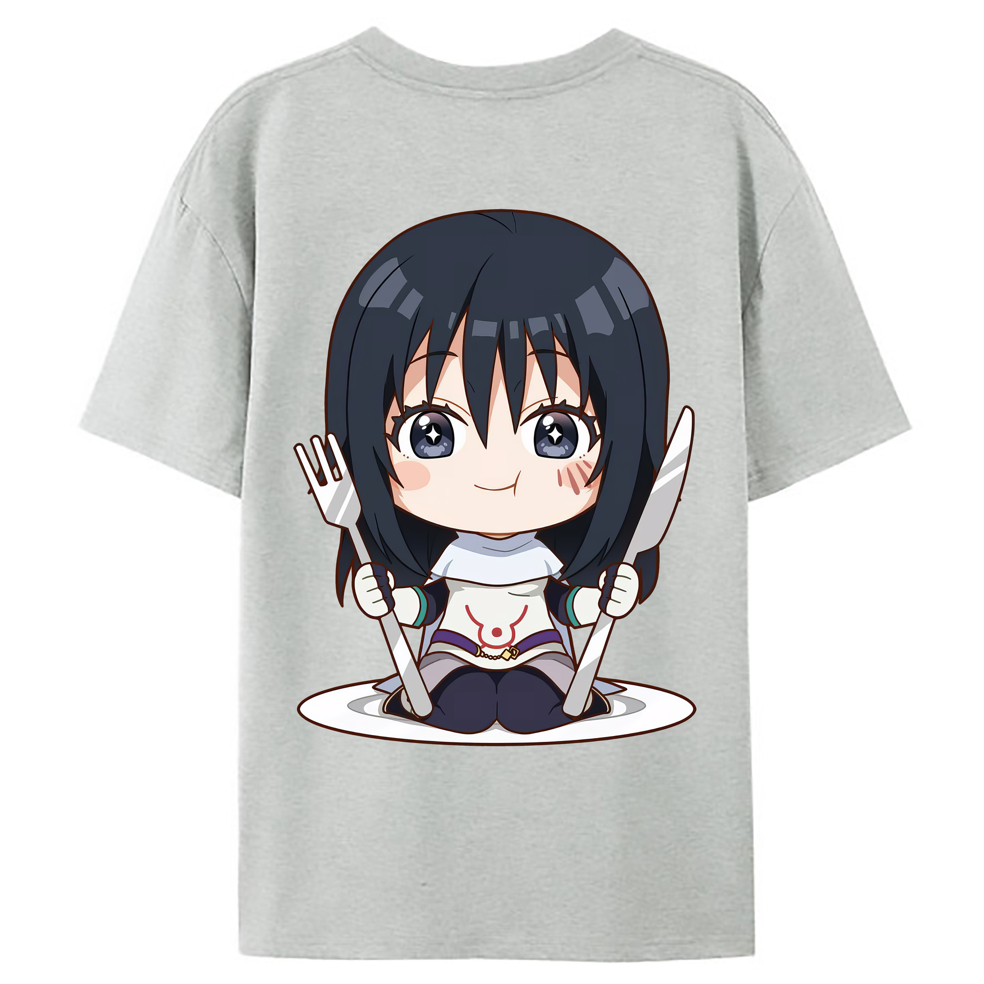 （画像用） 転スラ Regarding Reincarnated to Slime レディース半袖Tシャツ(バックプリント)