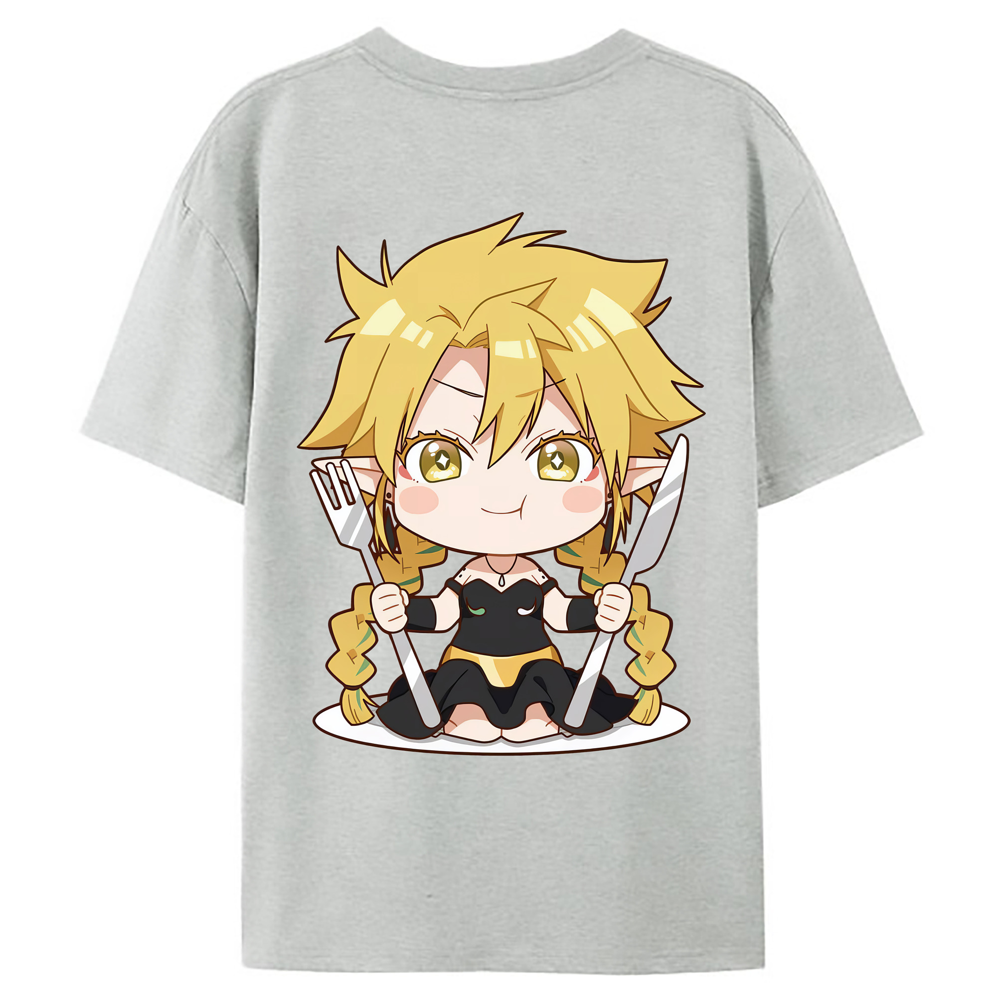 （画像用） 転スラ Regarding Reincarnated to Slime レディース半袖Tシャツ(バックプリント)