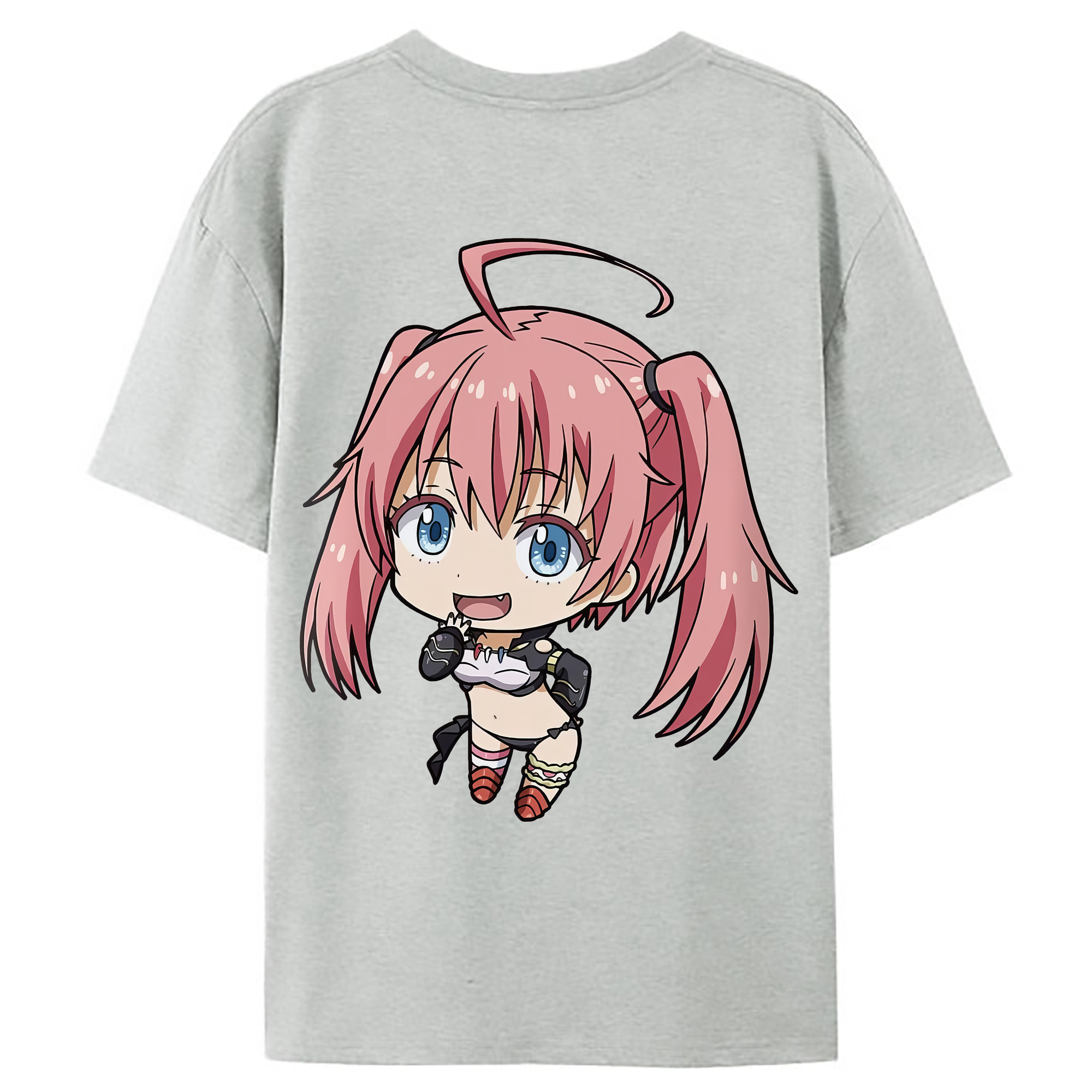 （画像用） 転スラ Regarding Reincarnated to Slime レディース半袖Tシャツ(バックプリント)