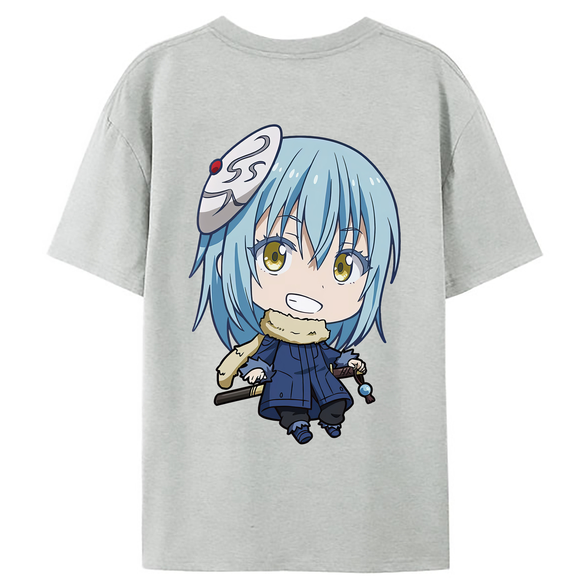 （画像用） 転スラ Regarding Reincarnated to Slime レディース半袖Tシャツ(バックプリント)