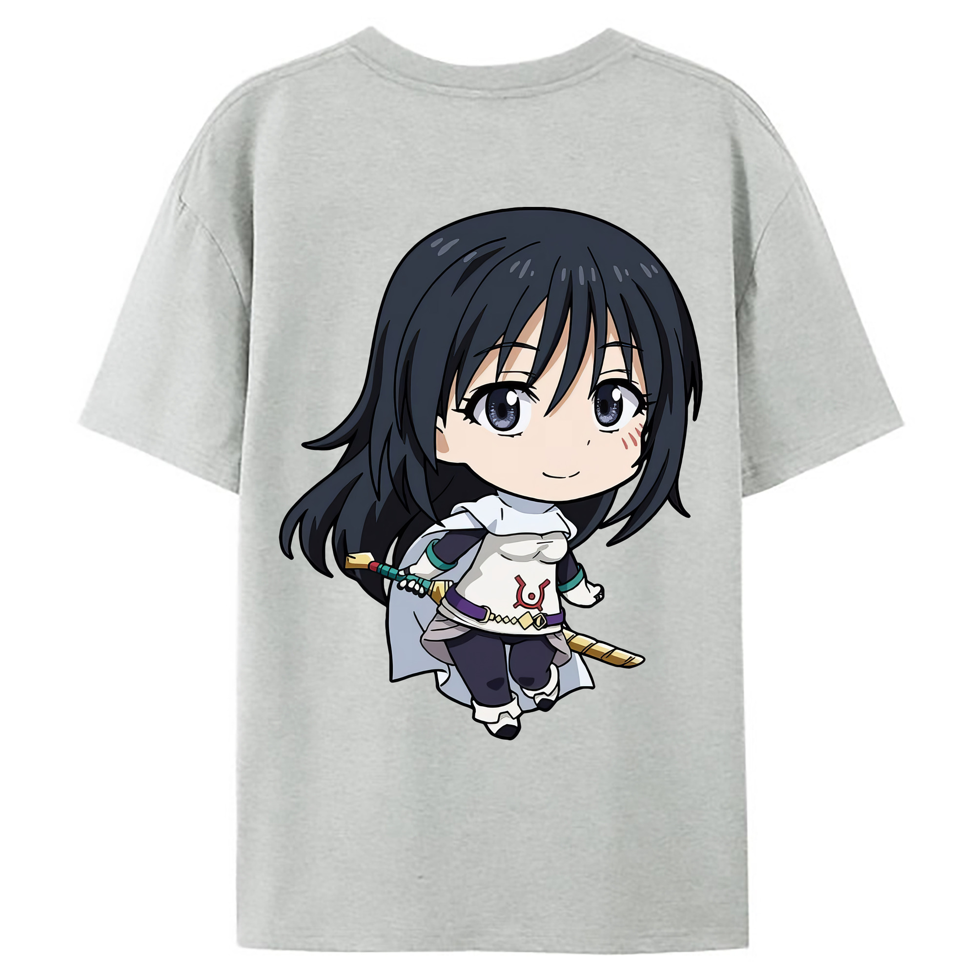 （画像用） 転スラ Regarding Reincarnated to Slime レディース半袖Tシャツ(バックプリント)