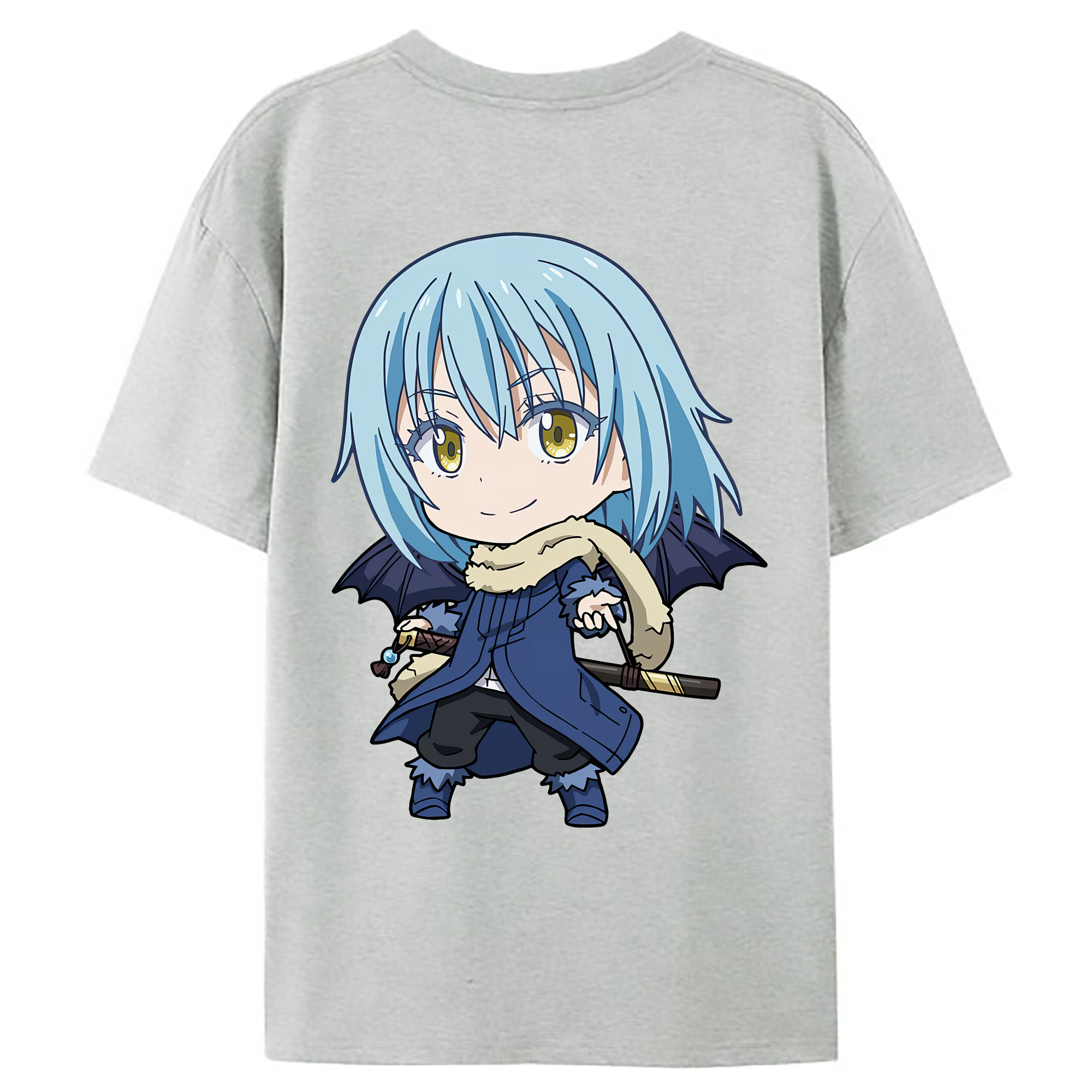 （画像用） 転スラ Regarding Reincarnated to Slime レディース半袖Tシャツ(バックプリント)