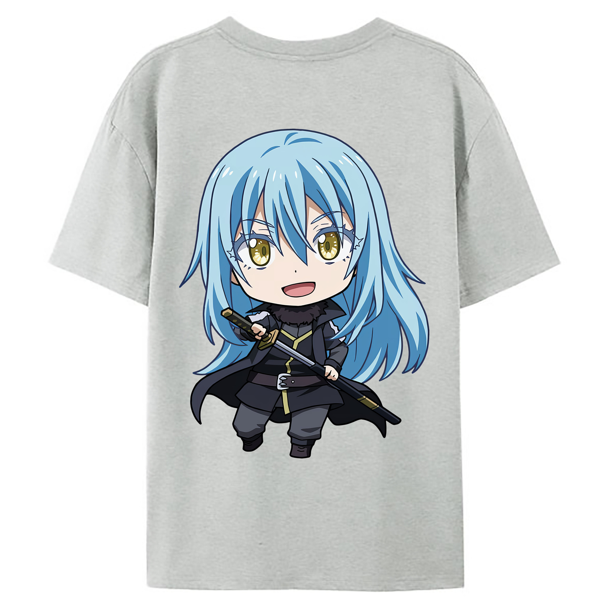 （画像用） 転スラ Regarding Reincarnated to Slime レディース半袖Tシャツ(バックプリント)