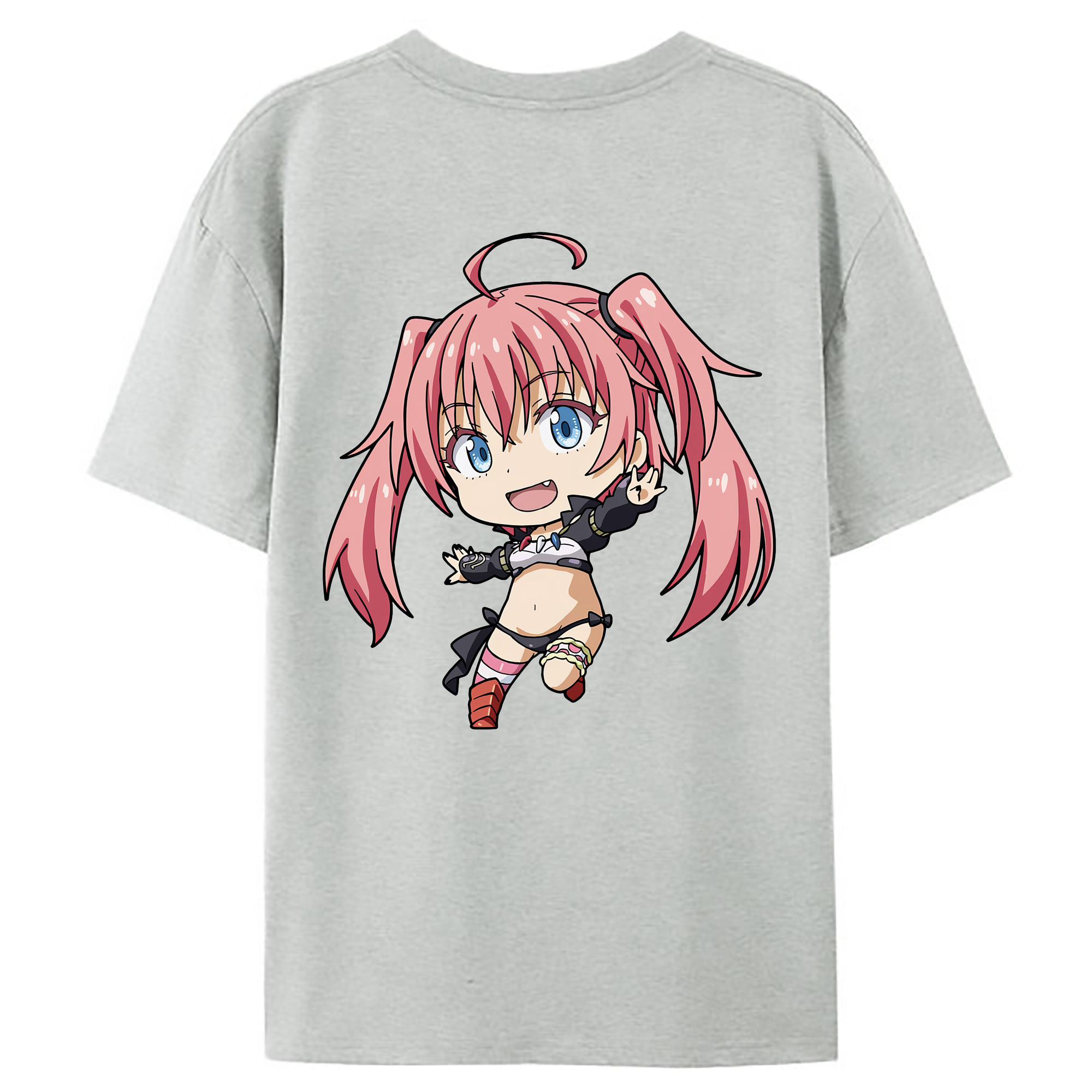 （画像用） 転スラ Regarding Reincarnated to Slime レディース半袖Tシャツ(バックプリント)