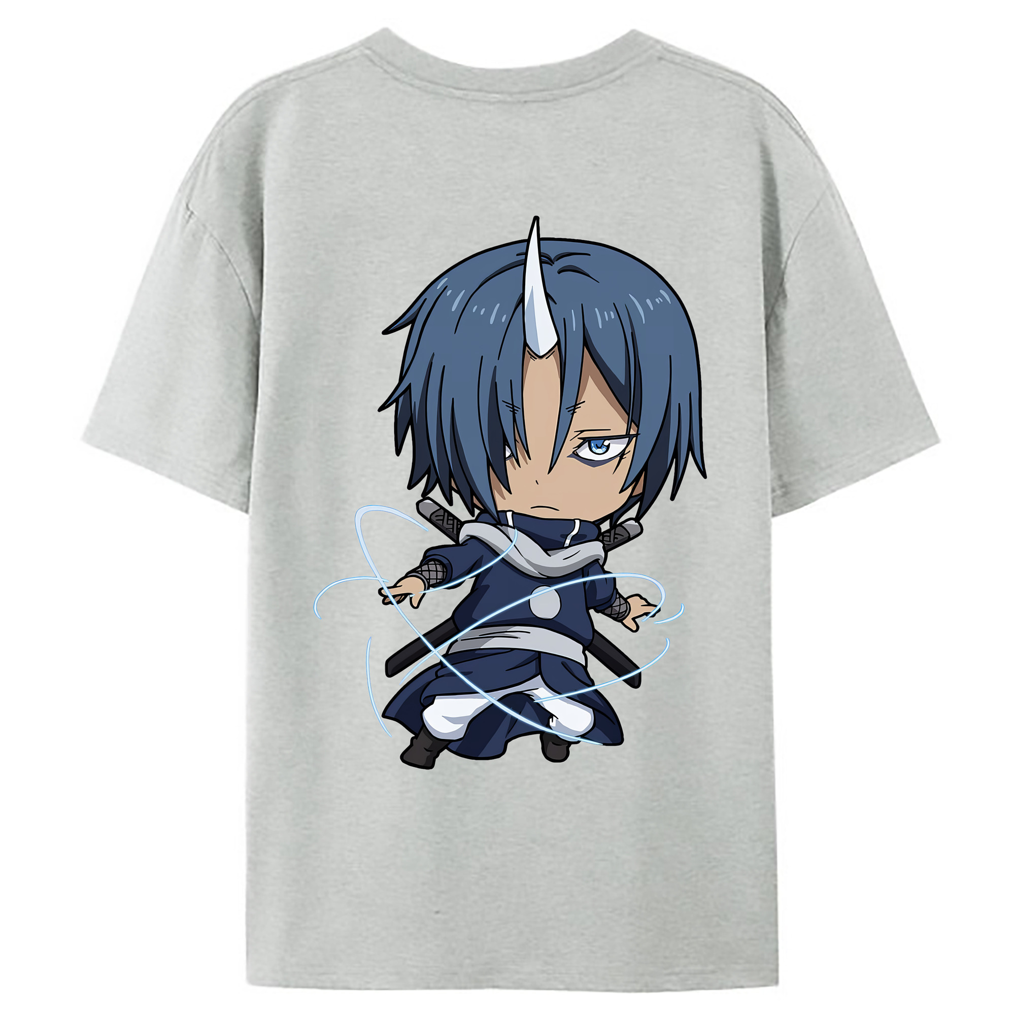 （画像用） 転スラ Regarding Reincarnated to Slime レディース半袖Tシャツ(バックプリント)