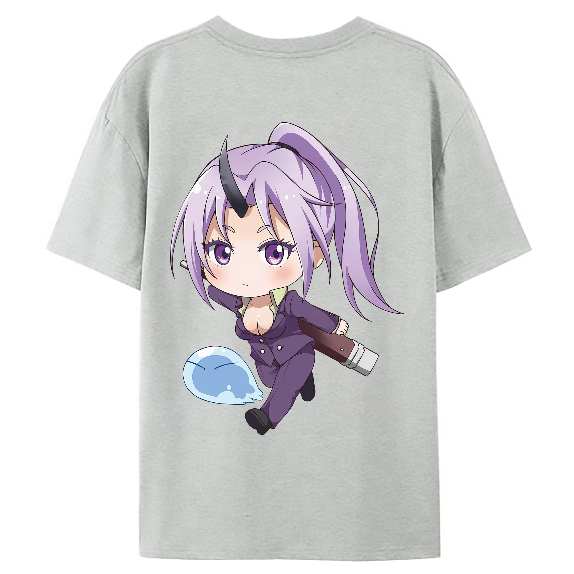 （画像用） 転スラ Regarding Reincarnated to Slime レディース半袖Tシャツ(バックプリント)