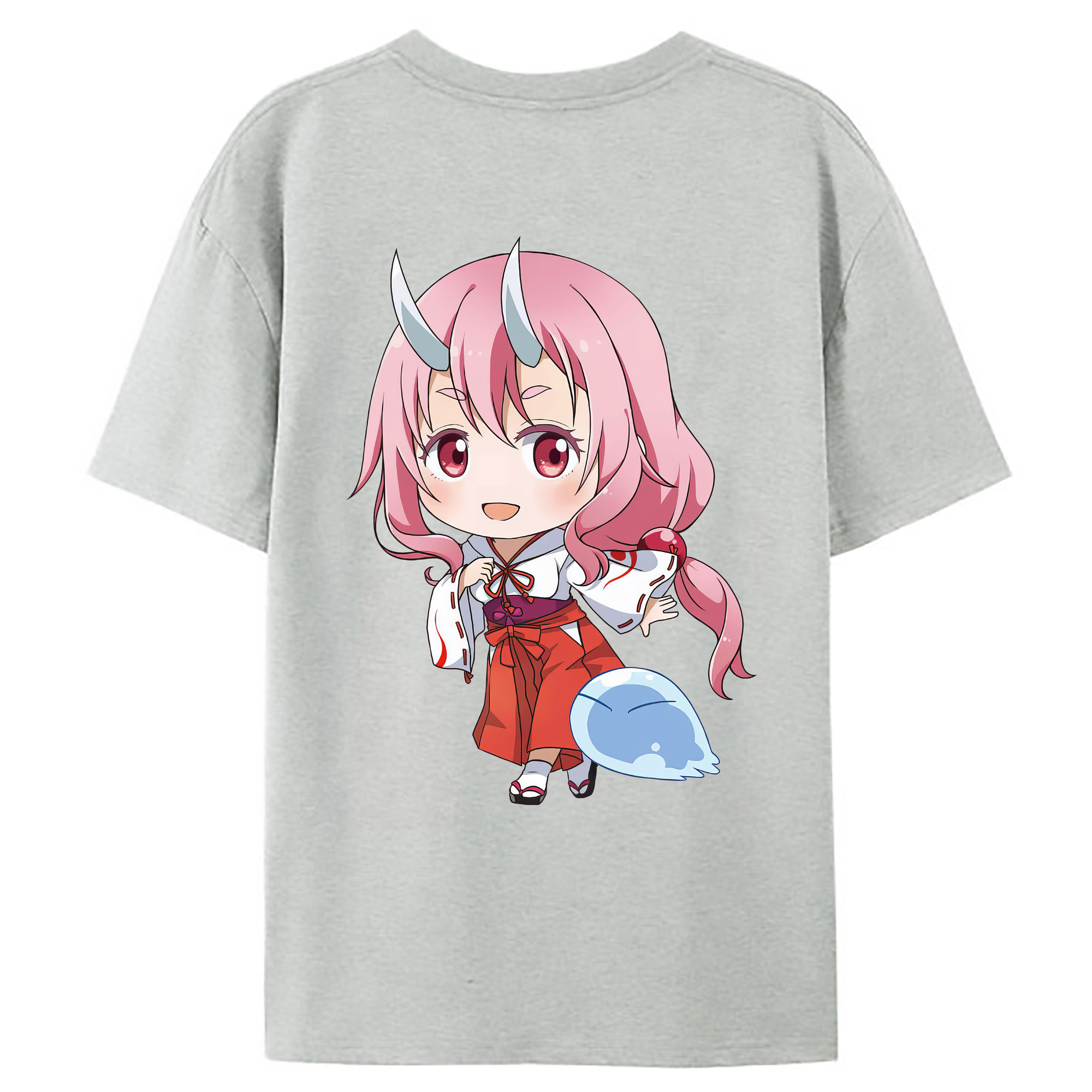 （画像用） 転スラ Regarding Reincarnated to Slime レディース半袖Tシャツ(バックプリント)