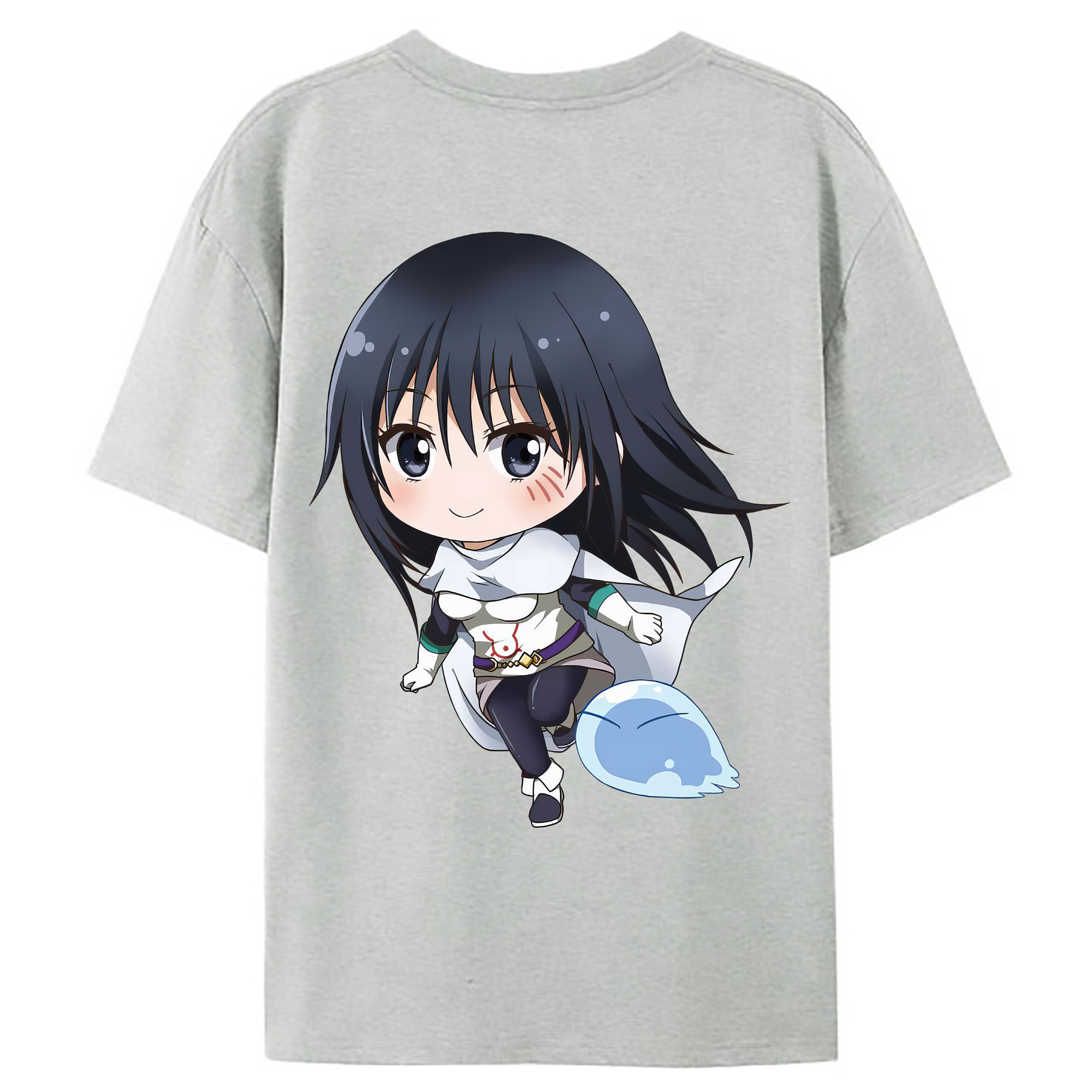 （画像用） 転スラ Regarding Reincarnated to Slime レディース半袖Tシャツ(バックプリント)