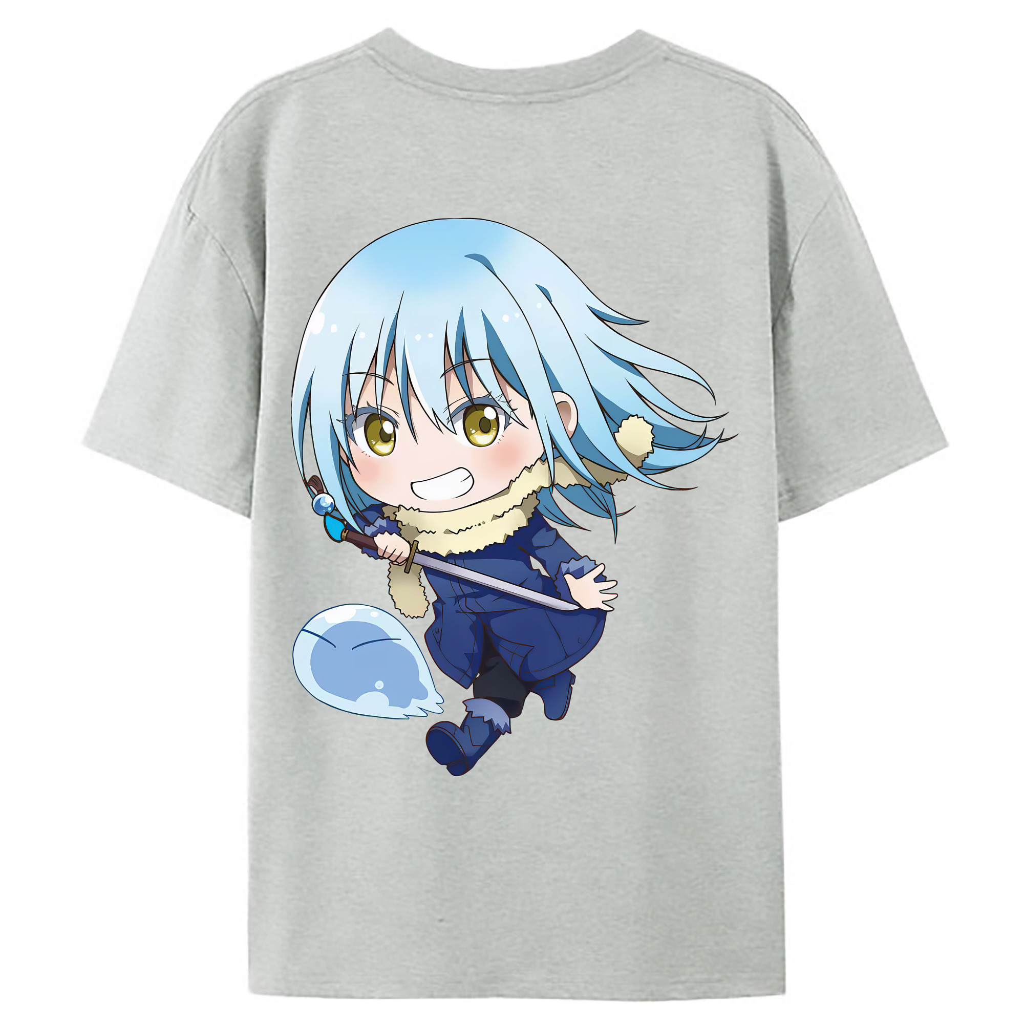 （画像用） 転スラ Regarding Reincarnated to Slime レディース半袖Tシャツ(バックプリント)