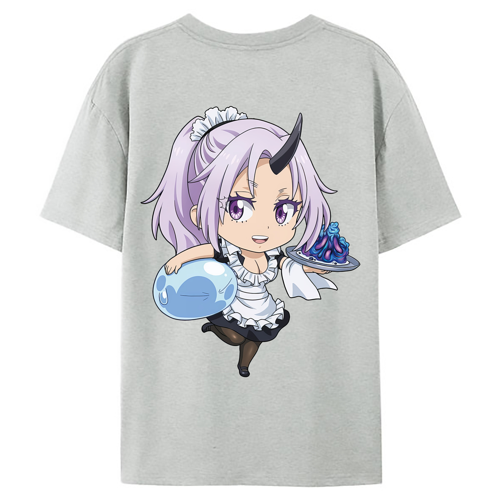 （画像用） 転スラ Regarding Reincarnated to Slime レディース半袖Tシャツ(バックプリント)