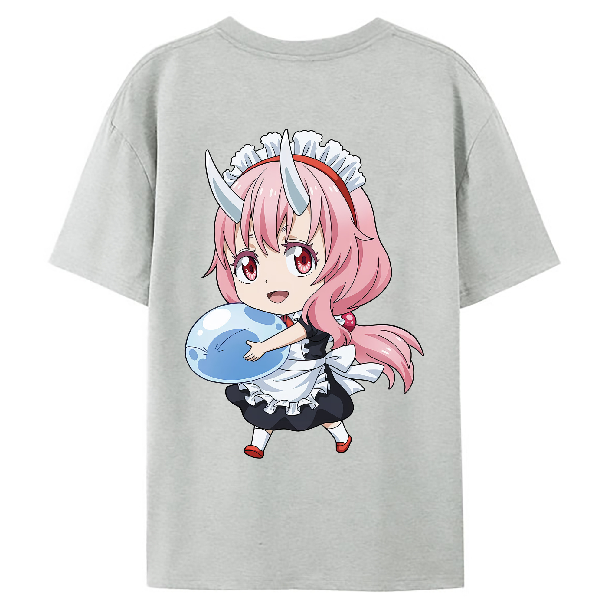 （画像用） 転スラ Regarding Reincarnated to Slime レディース半袖Tシャツ(バックプリント)