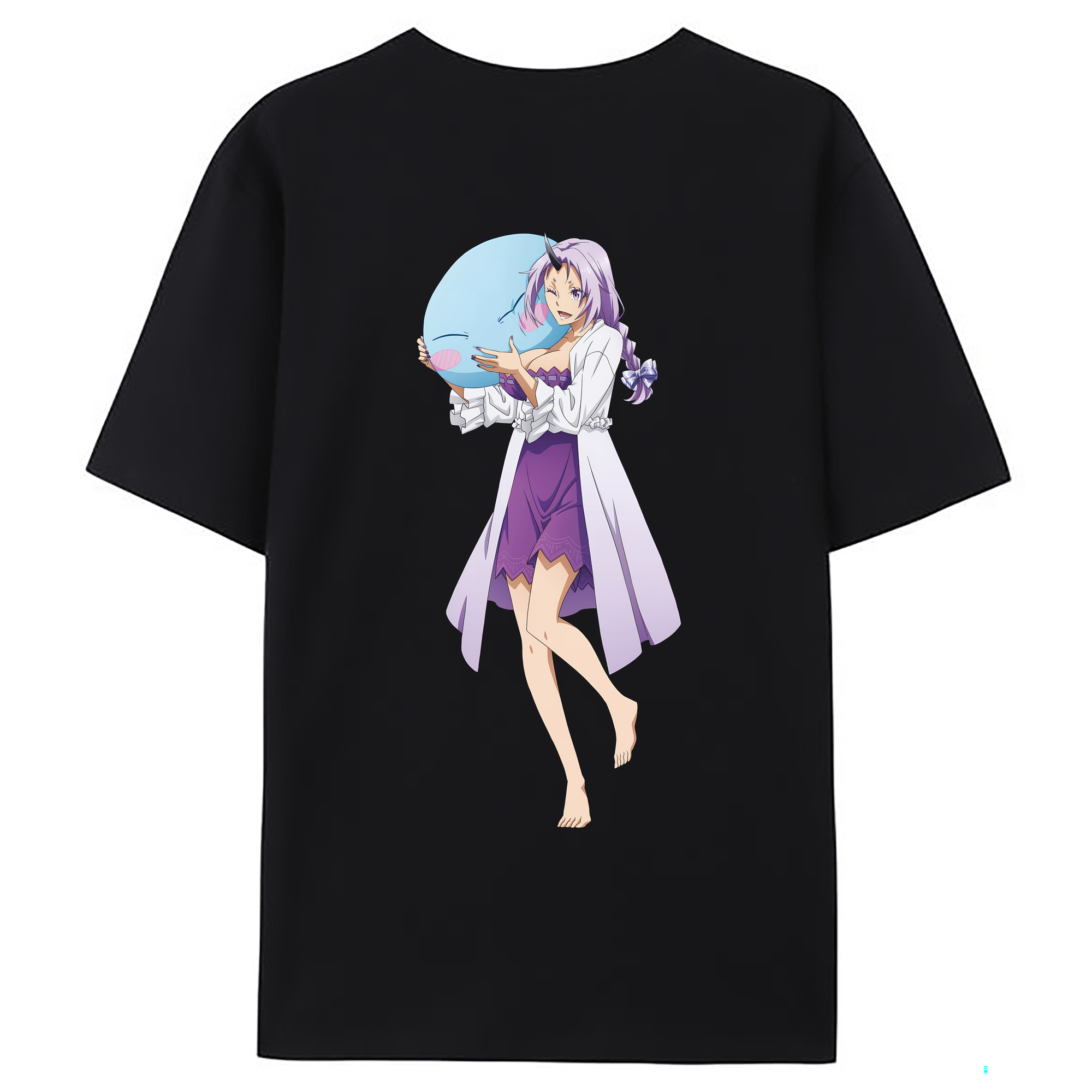 （画像用） 転スラ Regarding Reincarnated to Slime レディース半袖Tシャツ(バックプリント)