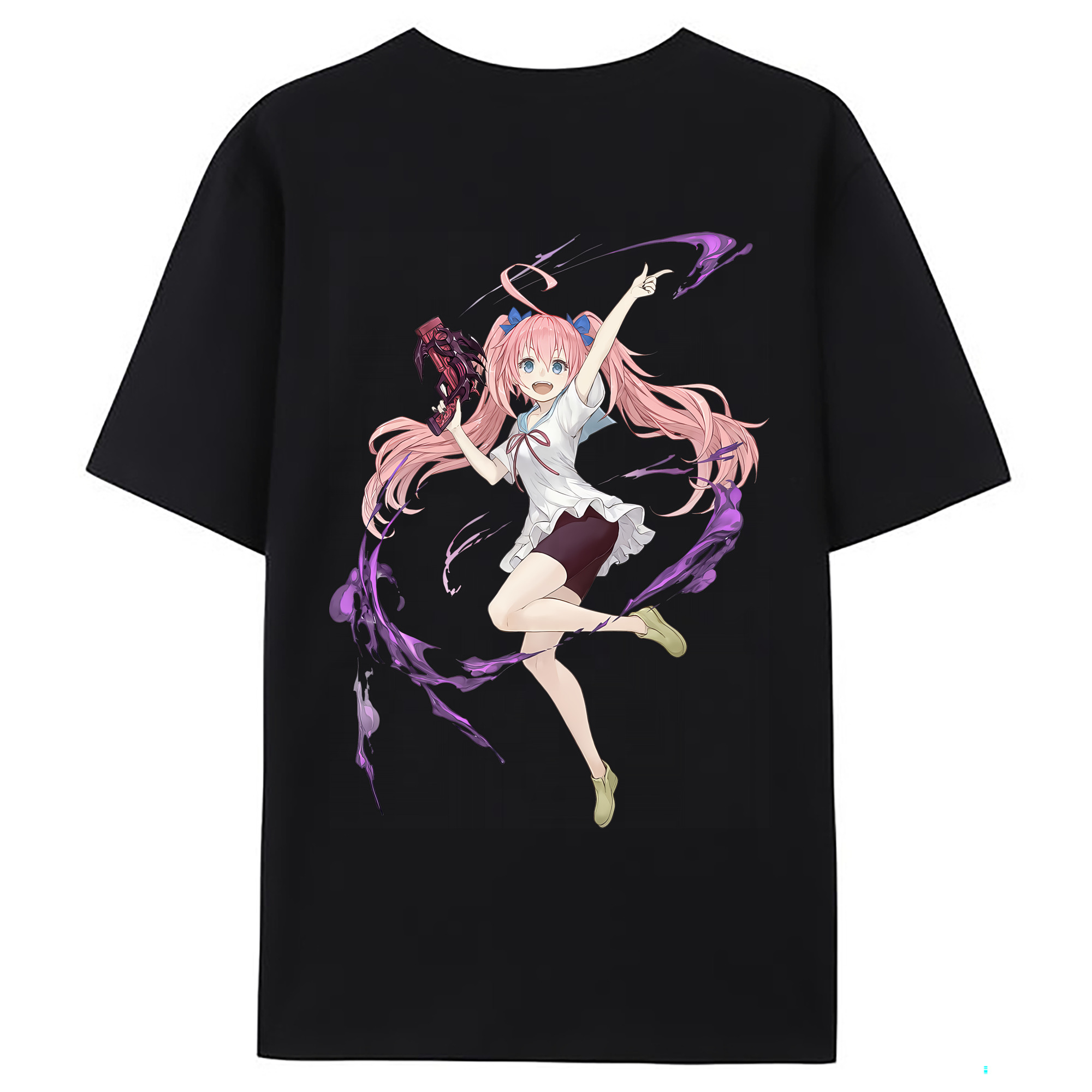 （画像用） 転スラ Regarding Reincarnated to Slime レディース半袖Tシャツ(バックプリント)