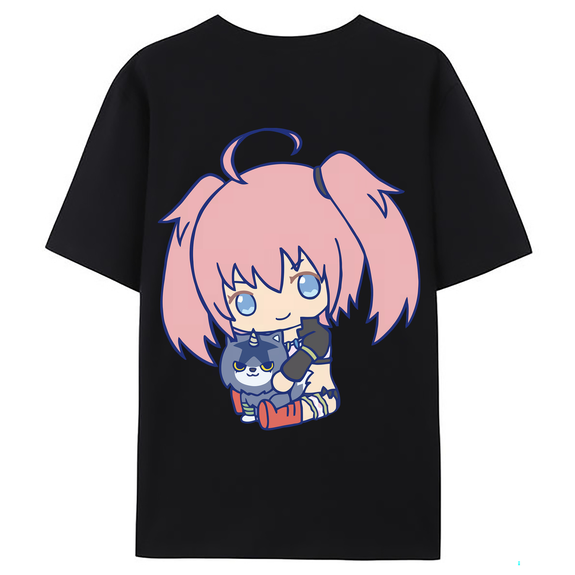 （画像用） 転スラ Regarding Reincarnated to Slime レディース半袖Tシャツ(バックプリント)