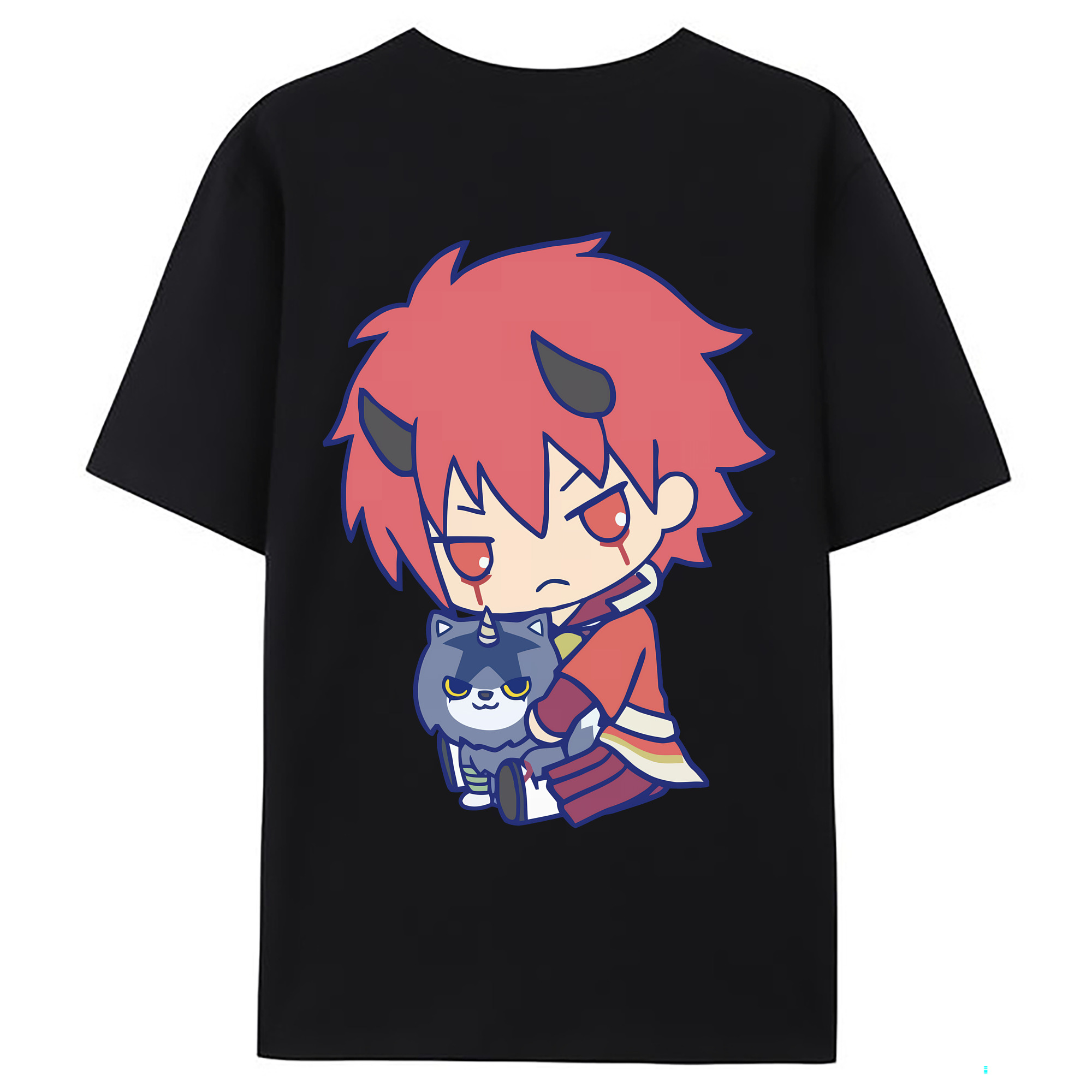 （画像用） 転スラ Regarding Reincarnated to Slime レディース半袖Tシャツ(バックプリント)