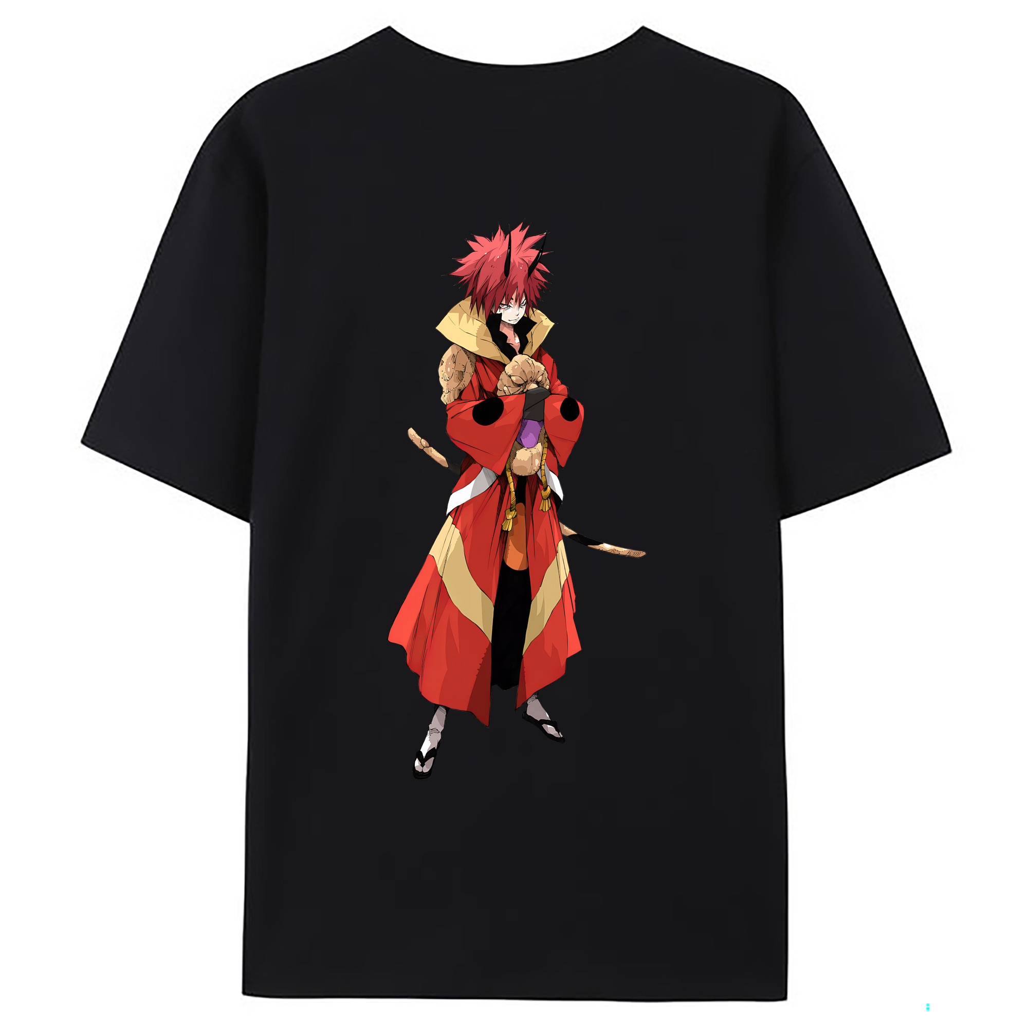 （画像用） 転スラ Regarding Reincarnated to Slime レディース半袖Tシャツ(バックプリント)