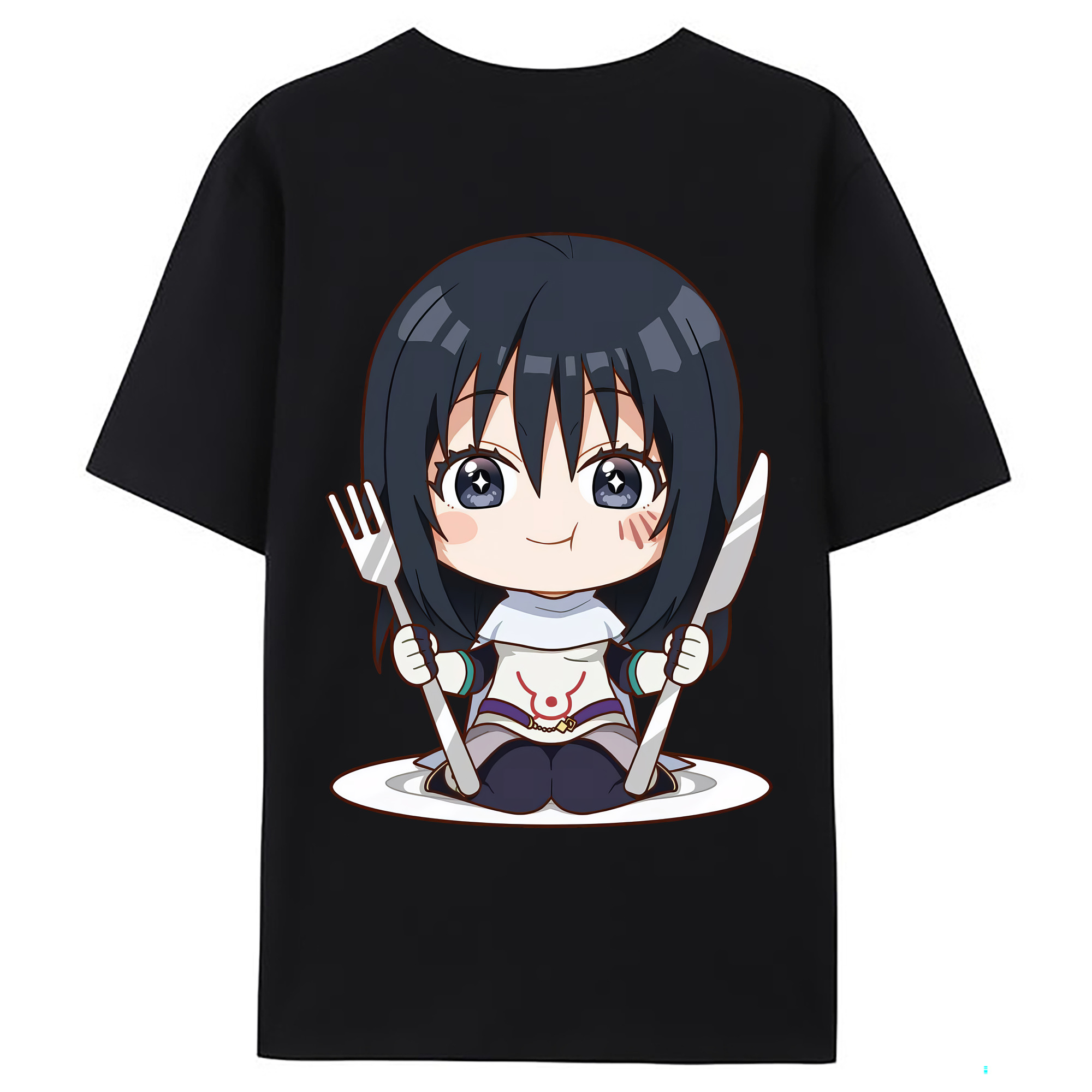 （画像用） 転スラ Regarding Reincarnated to Slime レディース半袖Tシャツ(バックプリント)