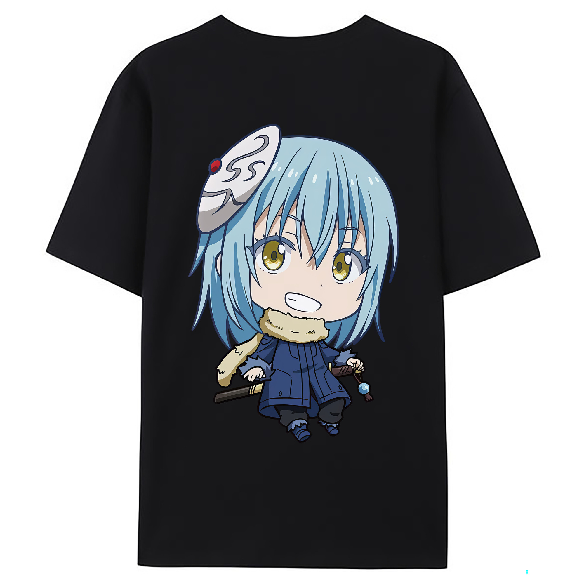 （画像用） 転スラ Regarding Reincarnated to Slime レディース半袖Tシャツ(バックプリント)