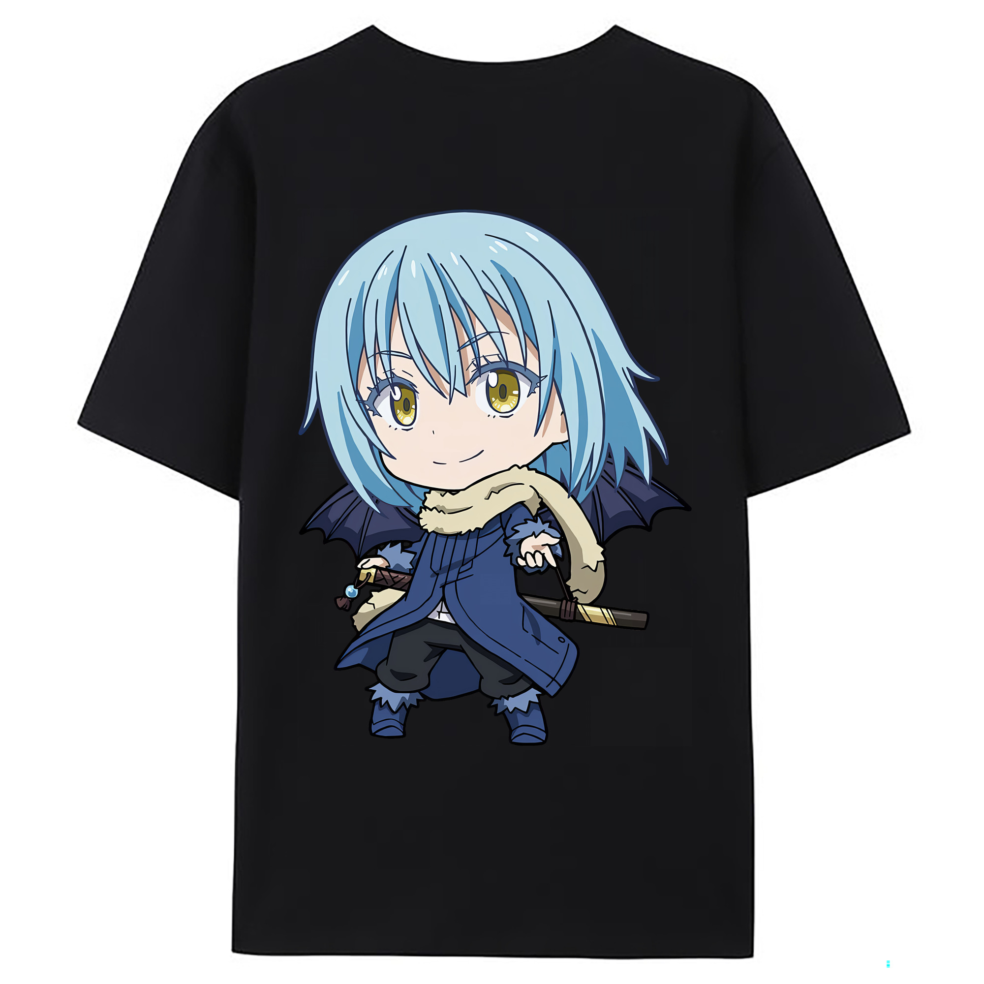 （画像用） 転スラ Regarding Reincarnated to Slime レディース半袖Tシャツ(バックプリント)