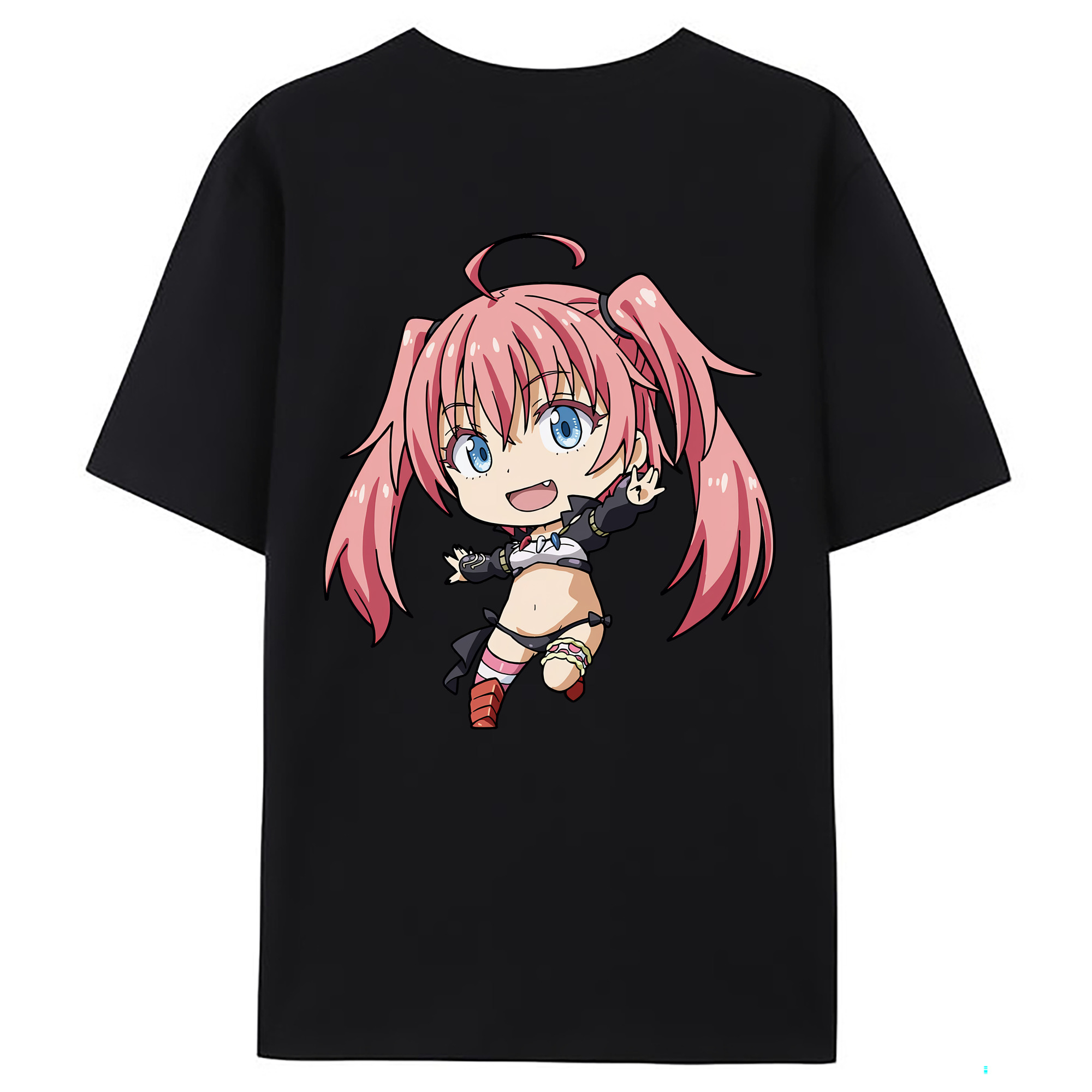 （画像用） 転スラ Regarding Reincarnated to Slime レディース半袖Tシャツ(バックプリント)