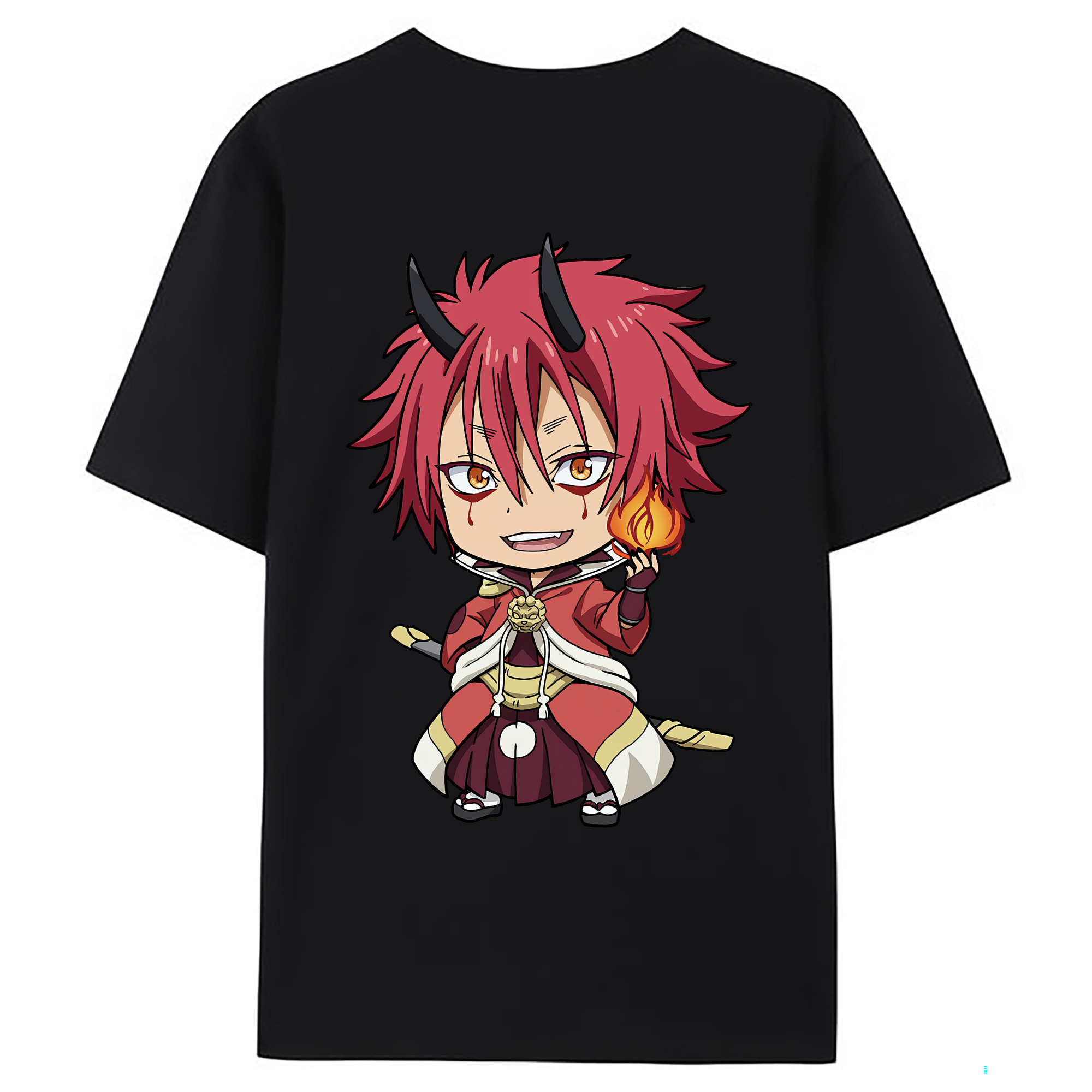 （画像用） 転スラ Regarding Reincarnated to Slime レディース半袖Tシャツ(バックプリント)