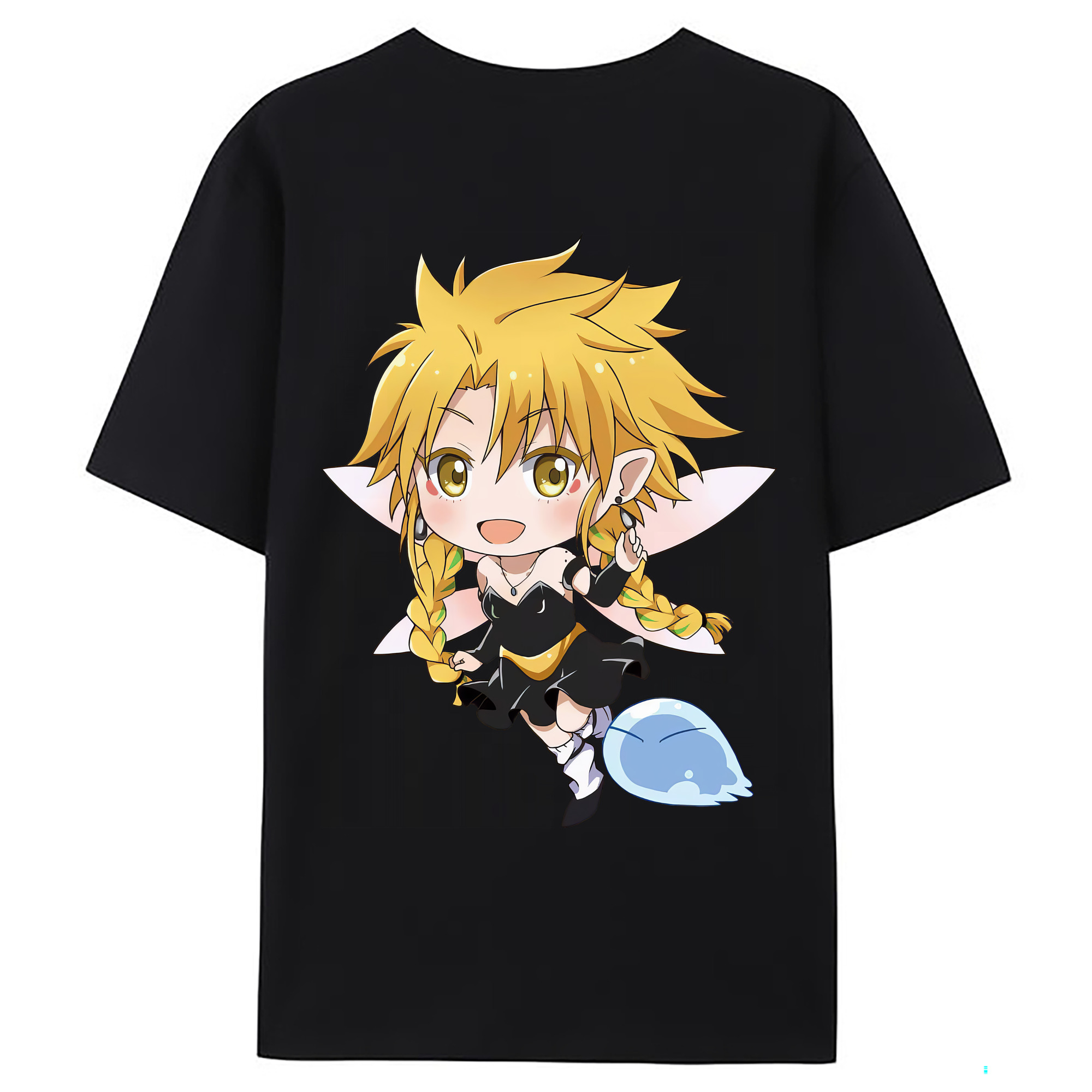 （画像用） 転スラ Regarding Reincarnated to Slime レディース半袖Tシャツ(バックプリント)