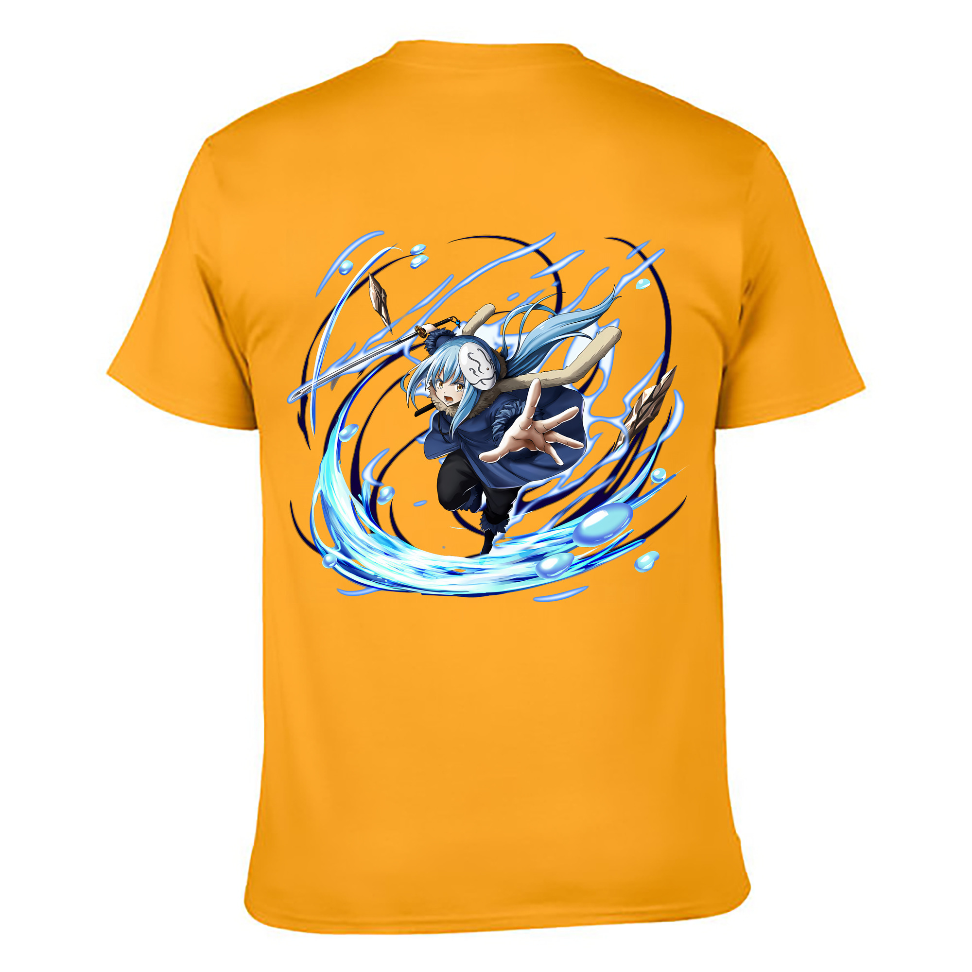 （画像用） 転スラ Regarding Reincarnated to Slime レディース半袖Tシャツ(バックプリント)