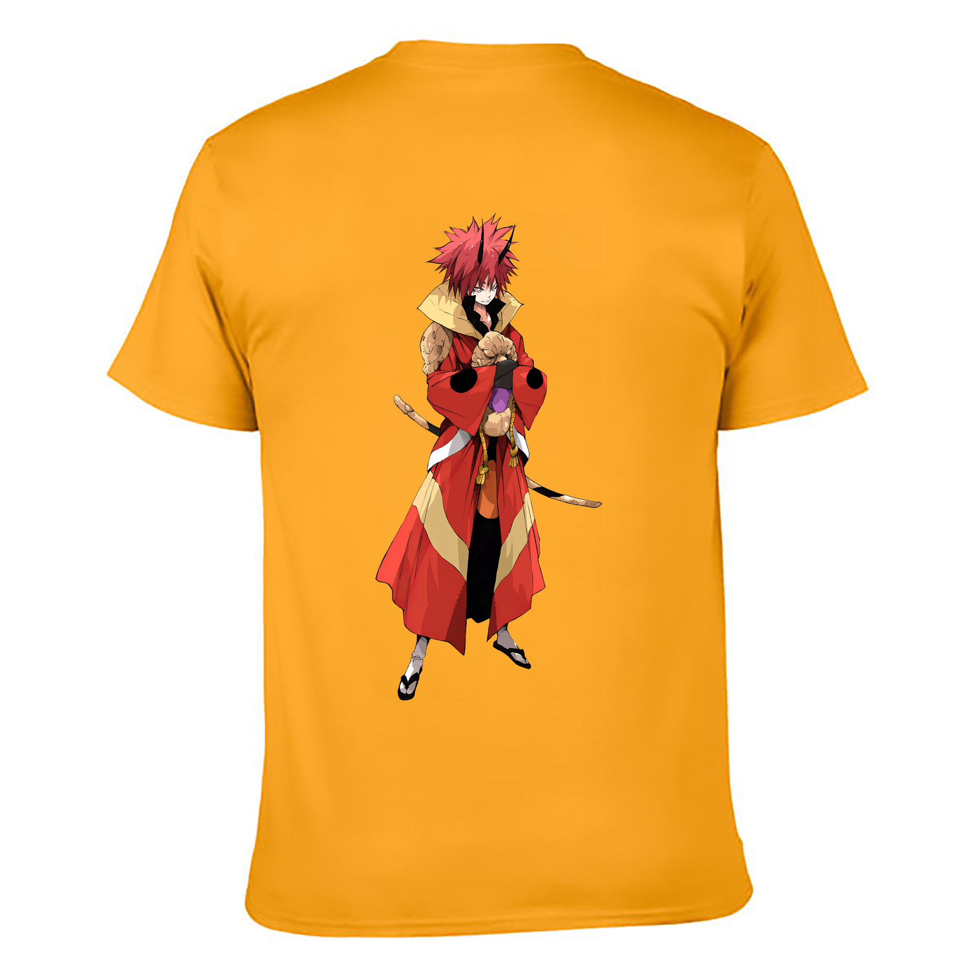 （画像用） 転スラ Regarding Reincarnated to Slime レディース半袖Tシャツ(バックプリント)