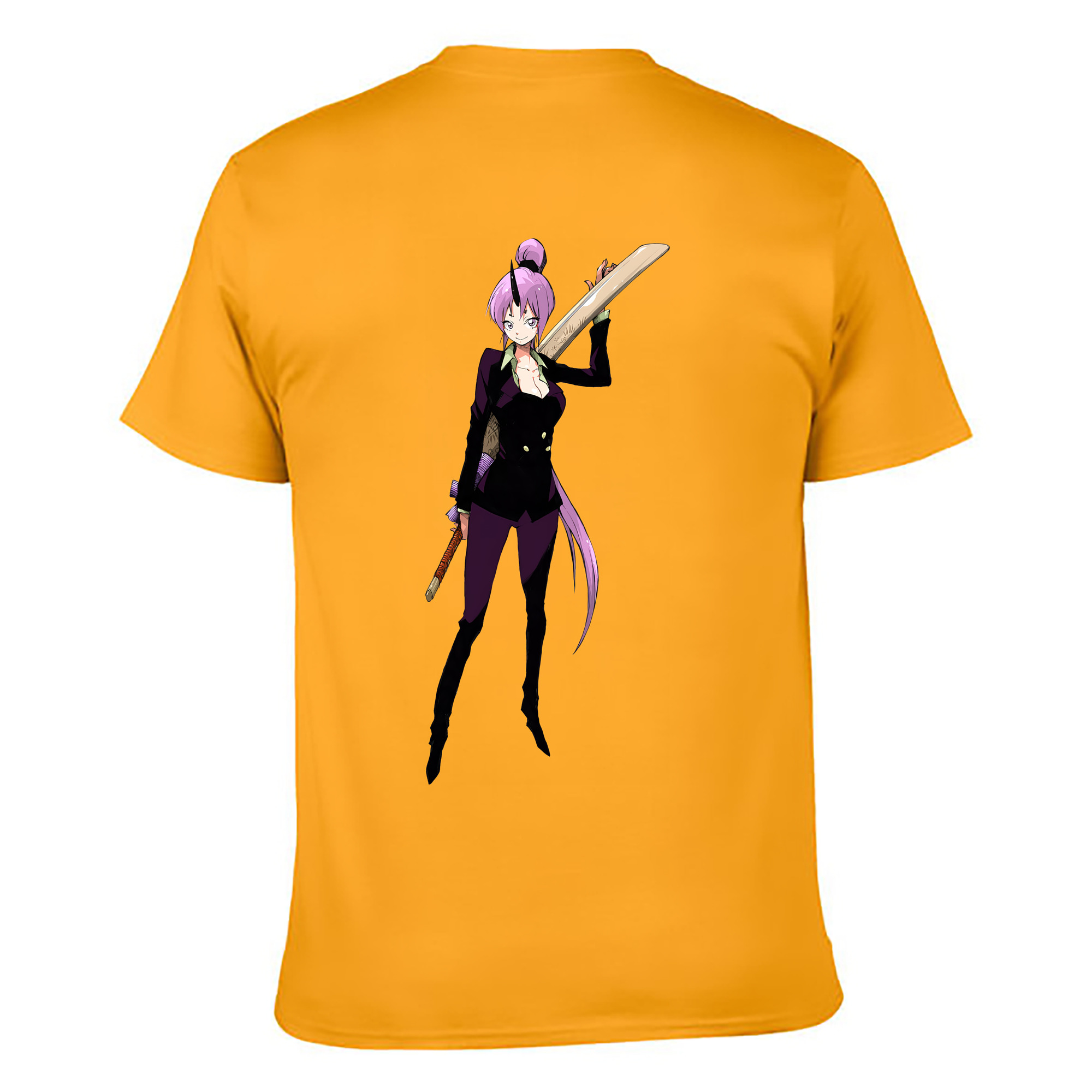 （画像用） 転スラ Regarding Reincarnated to Slime レディース半袖Tシャツ(バックプリント)
