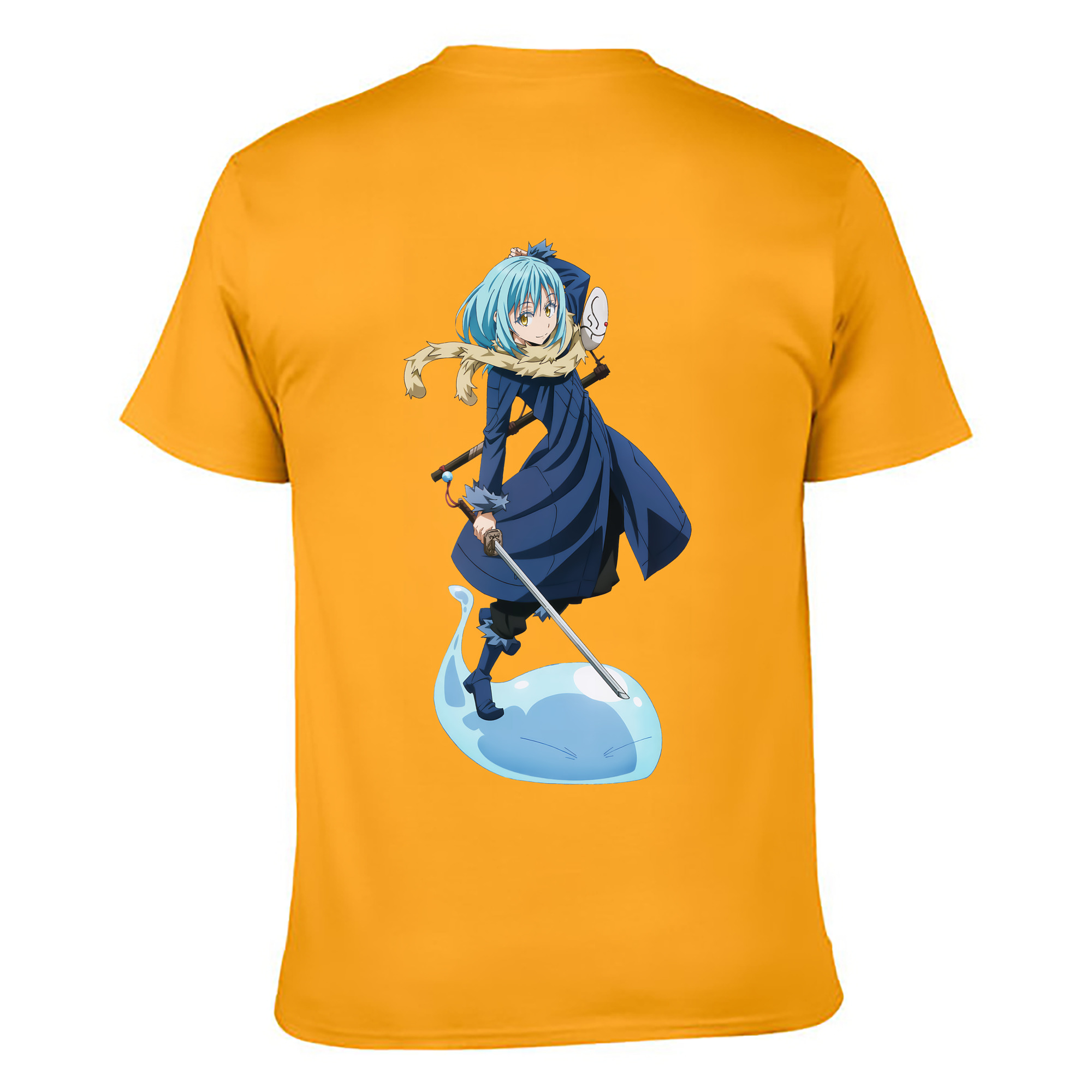 （画像用） 転スラ Regarding Reincarnated to Slime レディース半袖Tシャツ(バックプリント)